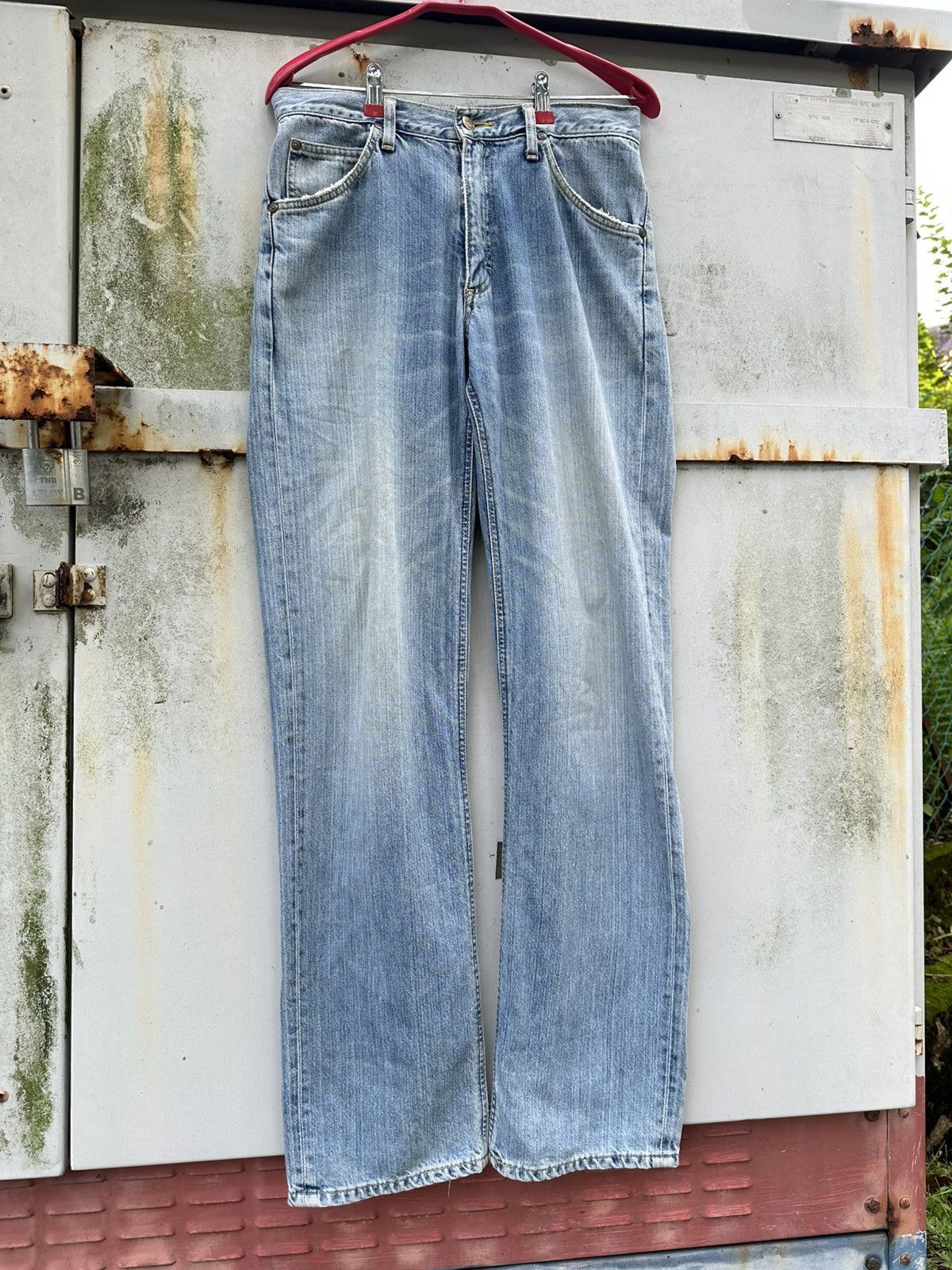 Lee Vintage Lee Riders Sanforized Straight Cut Distressed Jeans Size US 30 / EU 46 - 5 Thumbnail