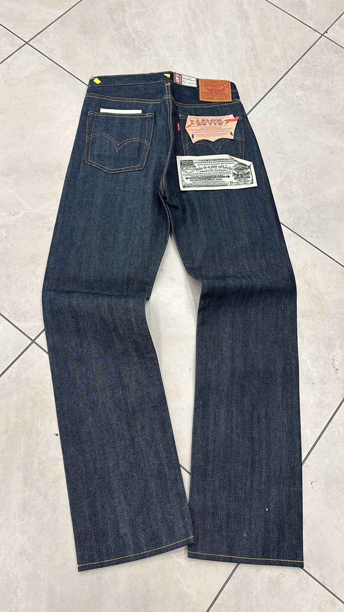 Levi's Vintage Clothing LVC Levi's Vintage Clothing 1944 S501 Perfect Imperfections Size US 30 / EU 46 - 2 Thumbnail