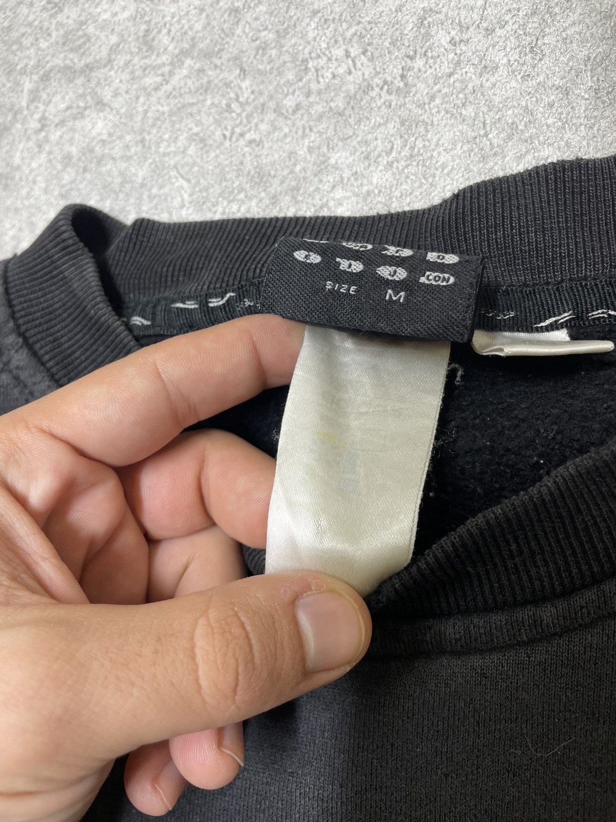 Adidas × Japanese Brand × Le Grande Bleu (L.G.B.) Distres sed Y2K Adidas Three-Stripe Black Sweatshirt Size US L / EU 52-54 / 3 - 10 Thumbnail