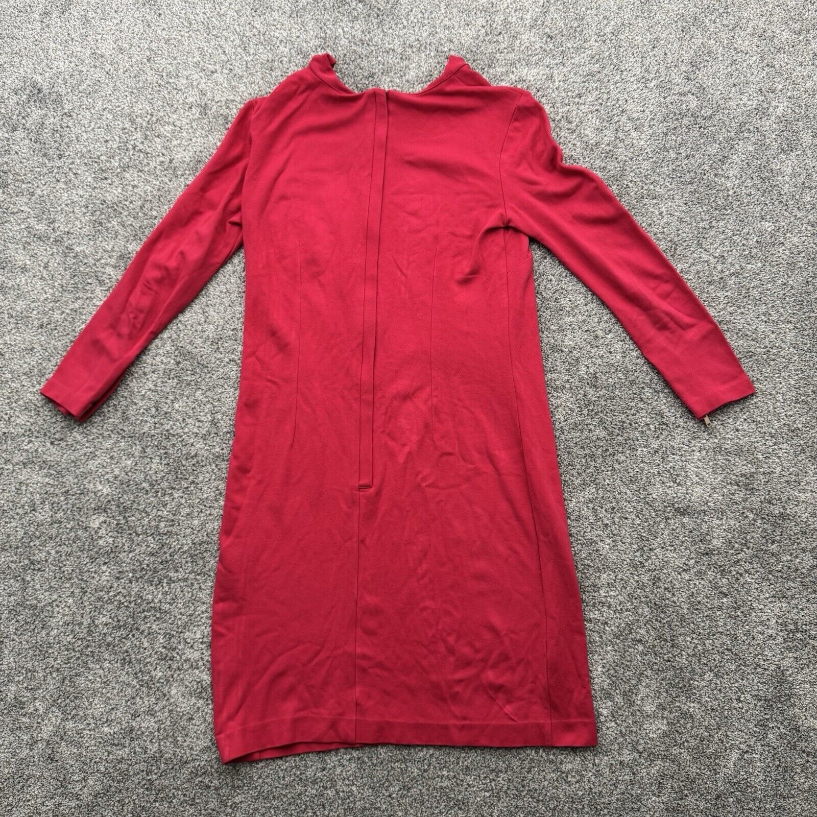 Other Vintage Ann Taylor Dress 6 90s Y2K Chic Office Zip Cuffs Size M / US 6-8 / IT 42-44 - 2 Thumbnail