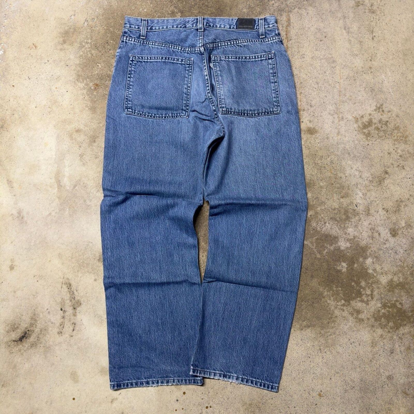 【希少】silver tab WIDE LEG Vintage VINTAGE Levi's Silver Tab Wide Leg Jeans Mens 36x32