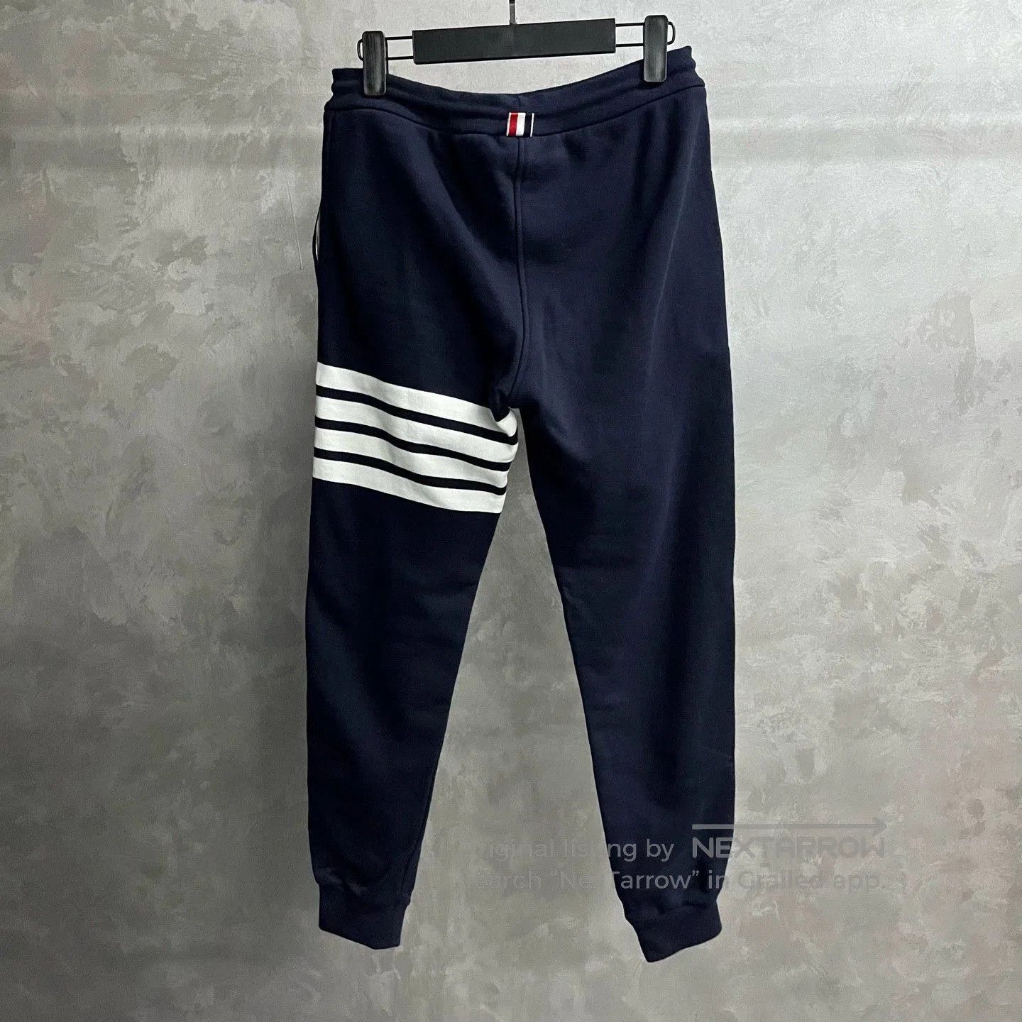 Thom Browne thom browne navy classic stripe sweatpants. Size US 40 / EU 56 - 2 Thumbnail