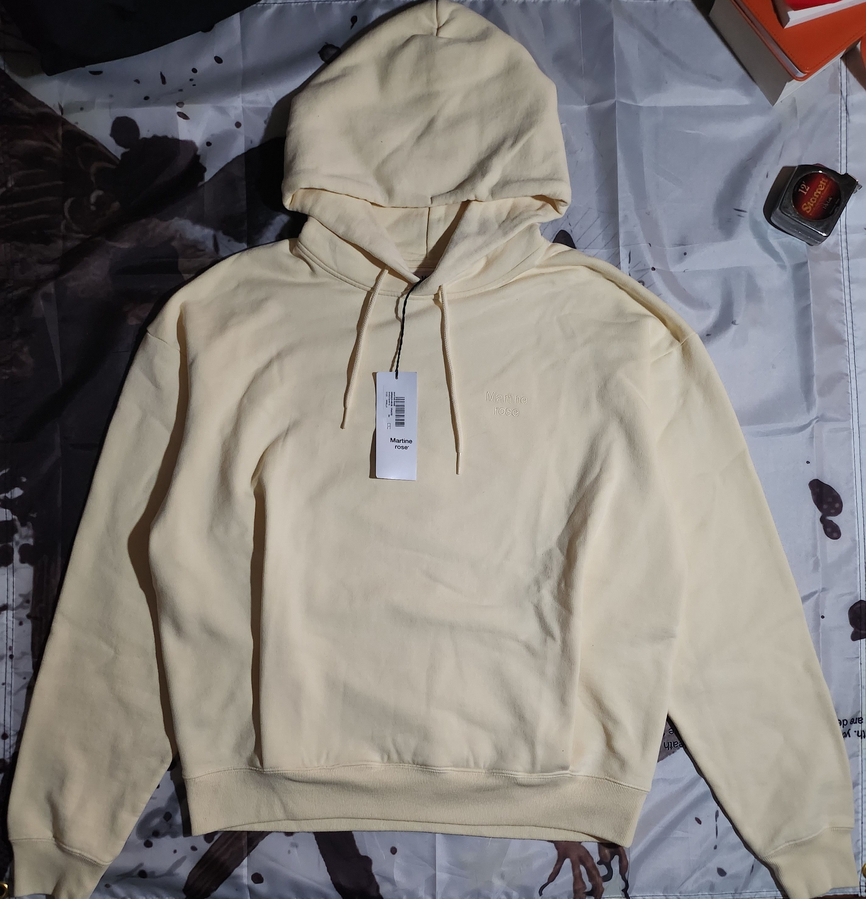 Martine Rose Smiley Face Oversized Hoodie