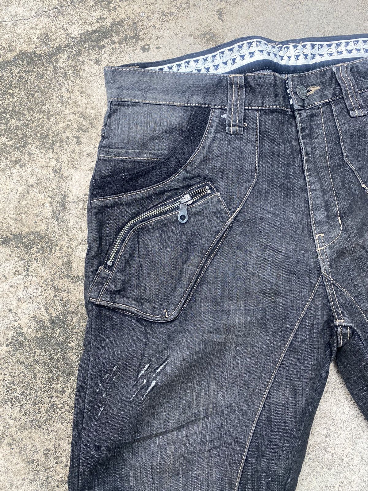 If Six Was Nine × Japanese Brand × PPFM Japanese Brand PPFM Banana Curve Leg Bondage Size US 32 / EU 48 - 7 Thumbnail