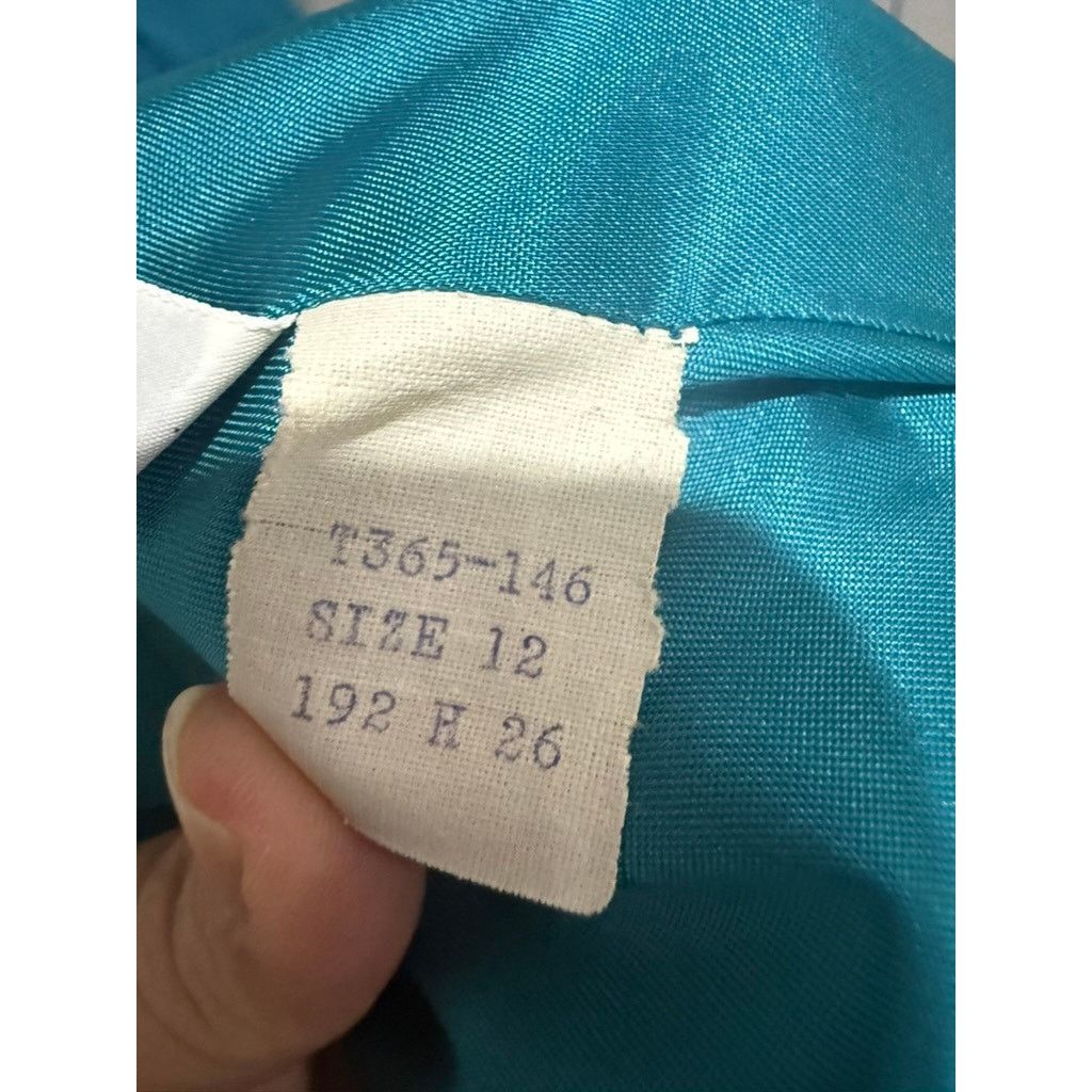 Pendleton Pendleton Skirt Suit Teal Blue Green Blazer & Pencil Skirt Size XL / US 12-14 / IT 48-50 - 6 Thumbnail