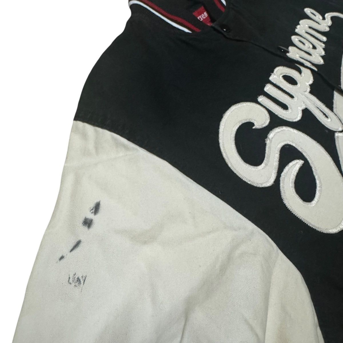 Supreme Supreme Embroidery Big Logo Light Varsity Jacket Size US L / EU 52-54 / 3 - 6 Thumbnail