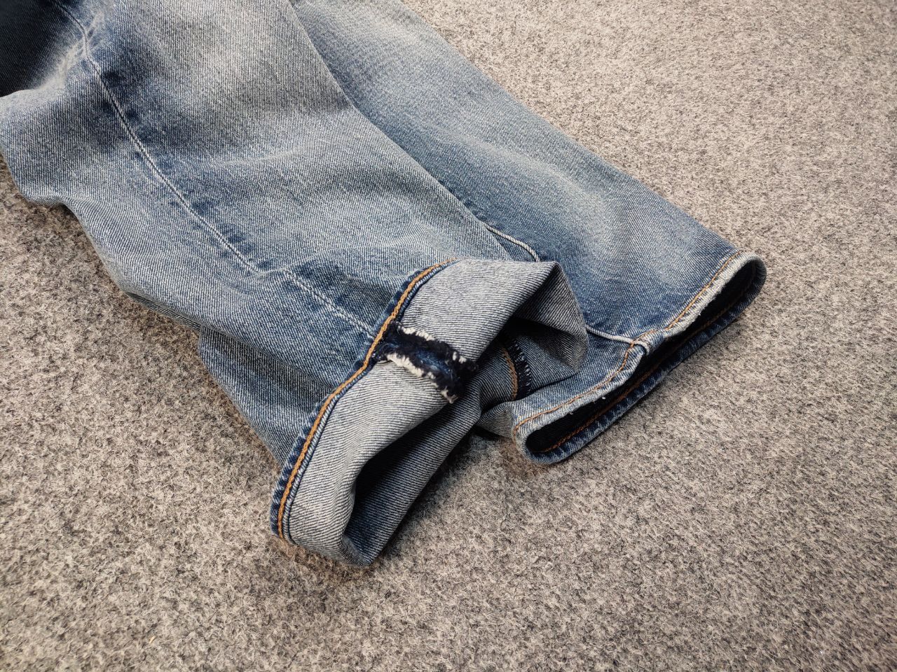 Levi's Levis 501 Patchwork Denim Distressed Jeans Vintage Style Size US 34 / EU 50 - 15 Thumbnail