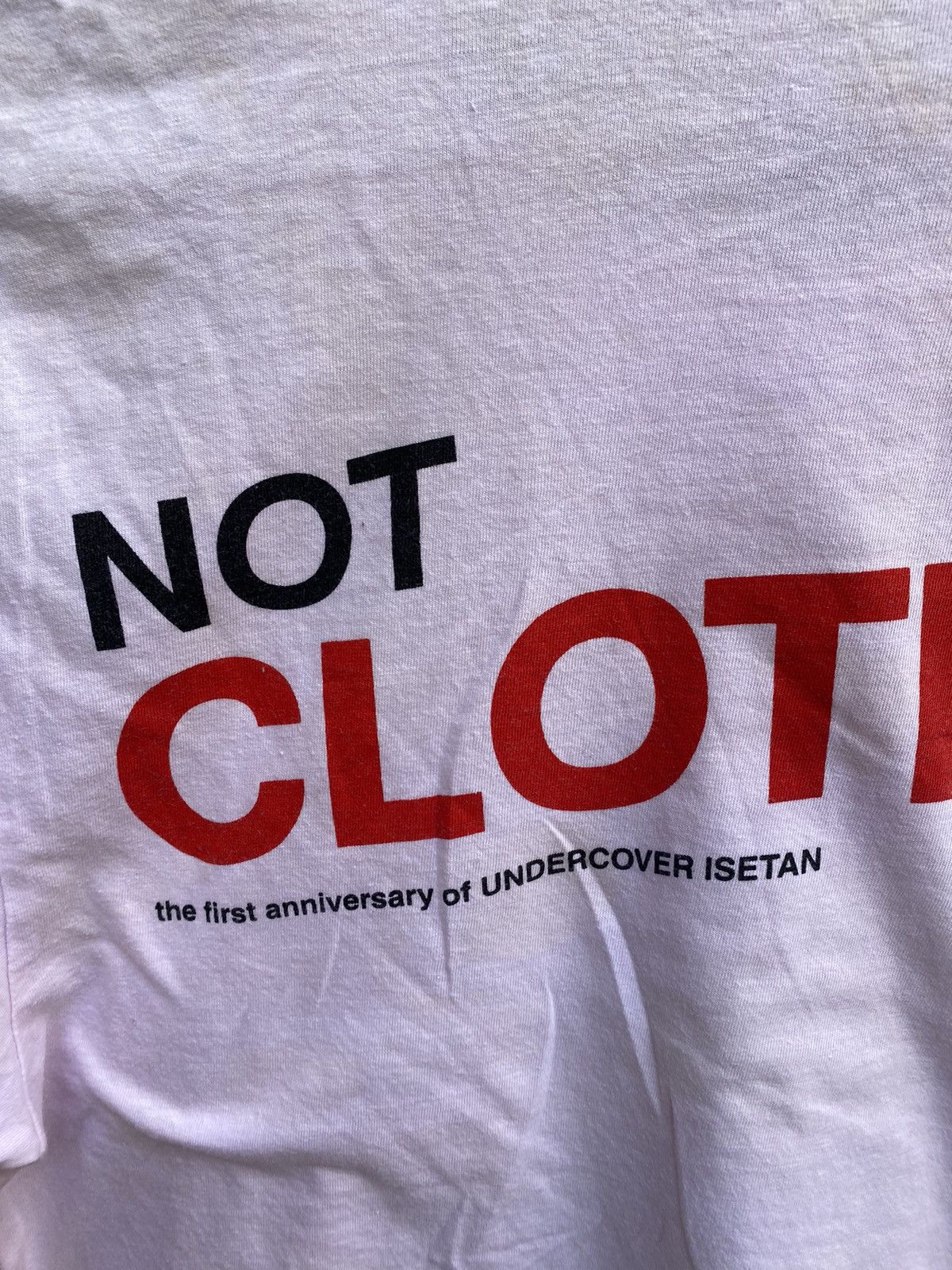 Undercover 2008 Undercover Bold Graphic poem tee Size US M / EU 48-50 / 2 - 7 Thumbnail