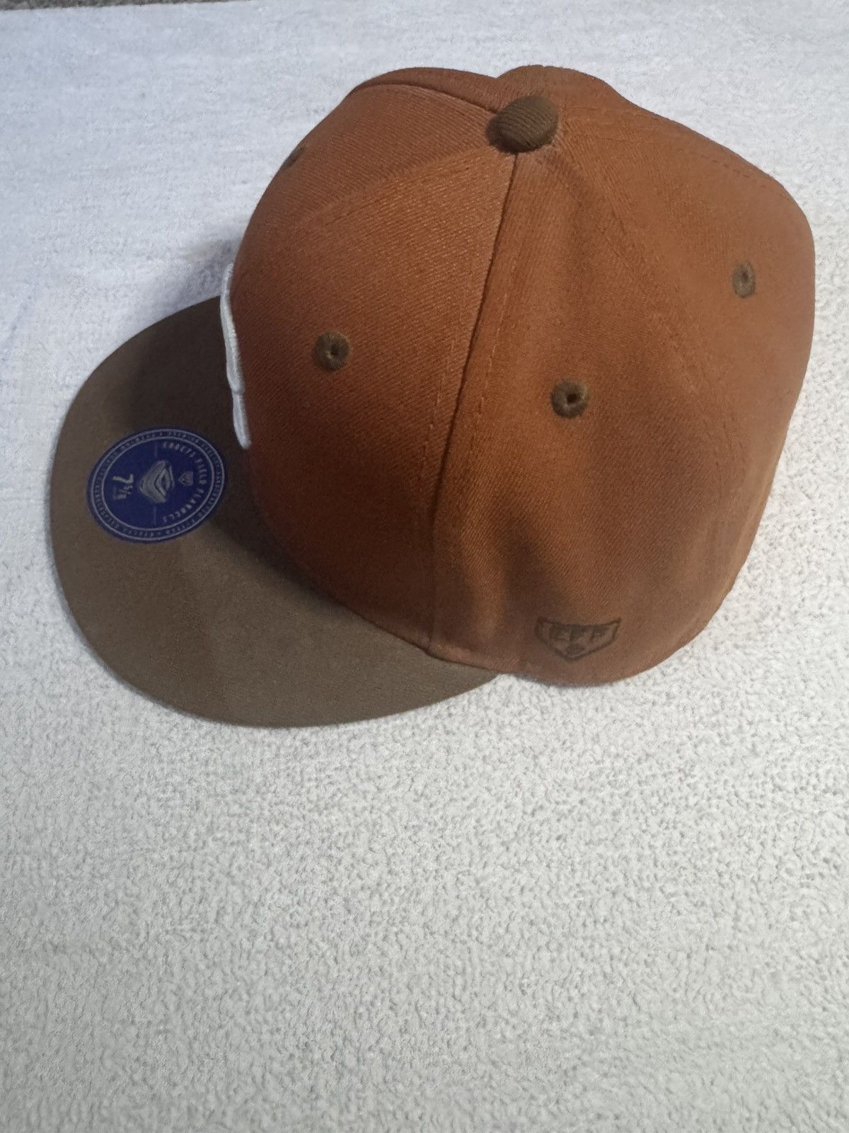 Ebbets Field Flannels Brooklyn Giants Royal Sandbag Fit Vintage NLB Size ONE SIZE - 4 Thumbnail