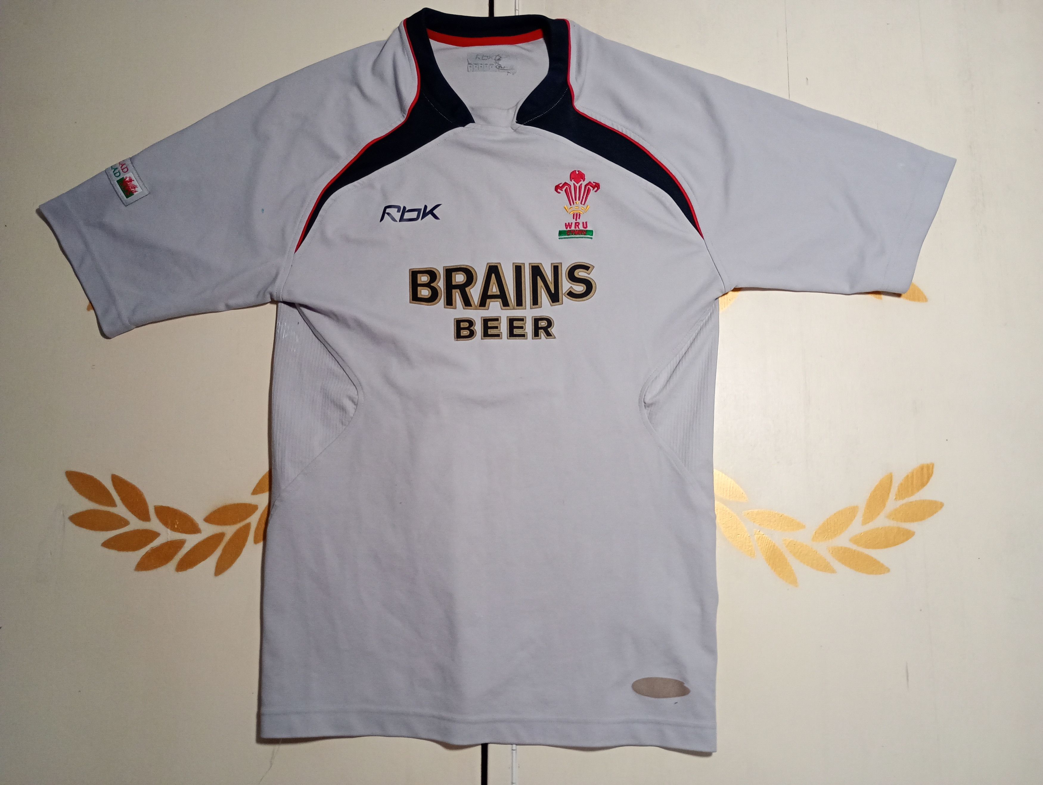 Reebok Reebok Wales Away Rugby Shirt 2006 Size US M / EU 48-50 / 2 - 2 Thumbnail