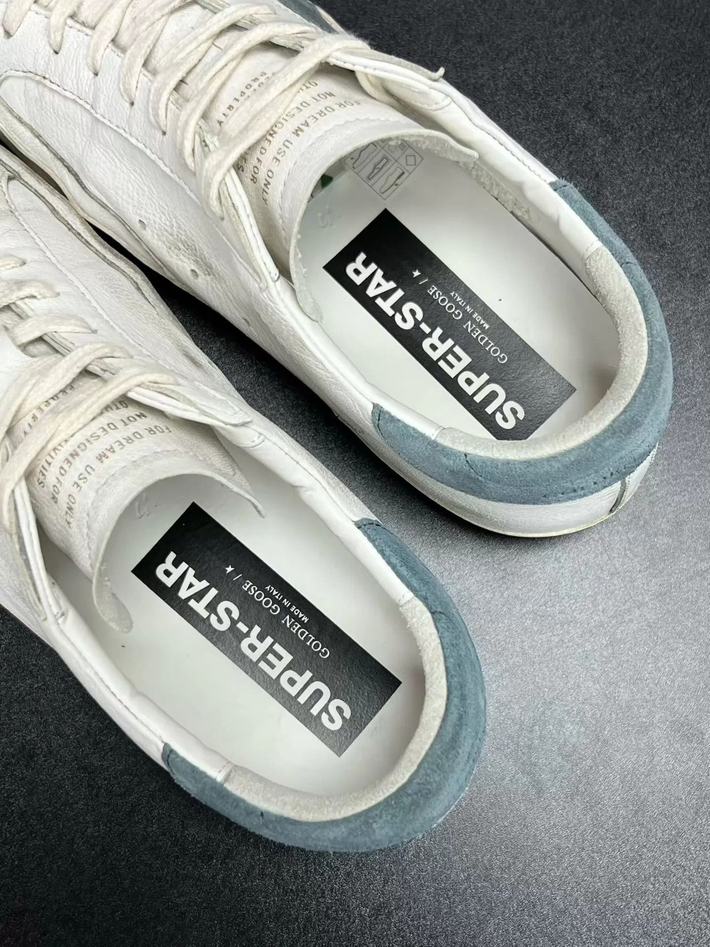 Golden Goose GGDB White Blue Low-Top Sneakers 41 Size US 8 / EU 41 - 4 Thumbnail
