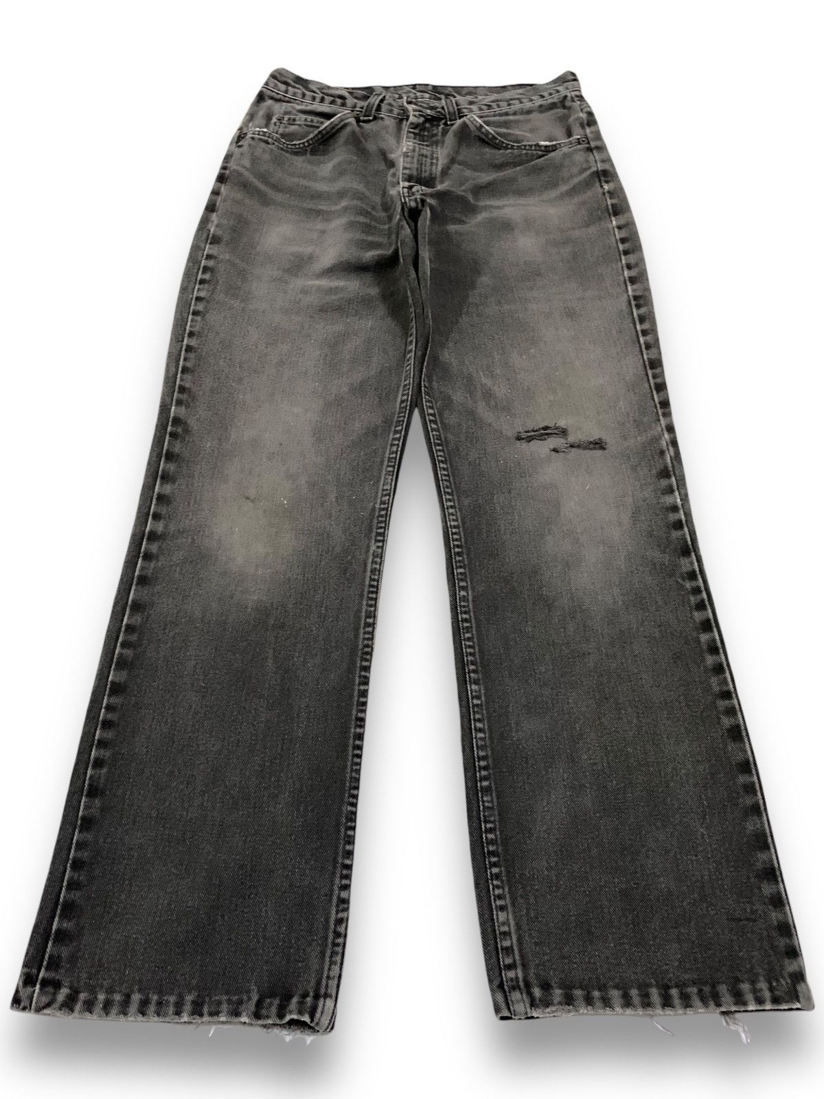 Levi's Vintage 80s Levis 506 Orang Tab Faded Loose Distressed Jeans Size US 31 - 1 Thumbnail