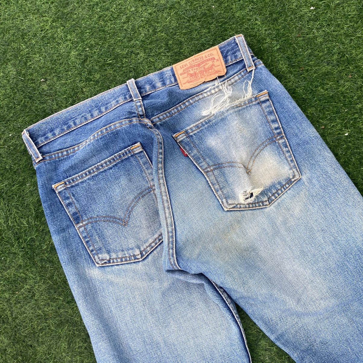 Levi's × Levi's Vintage Clothing × Vintage VINTAGE LEVI’S 505 SINGLE R DISTRESSED JEANS Size US 31 - 7 Thumbnail