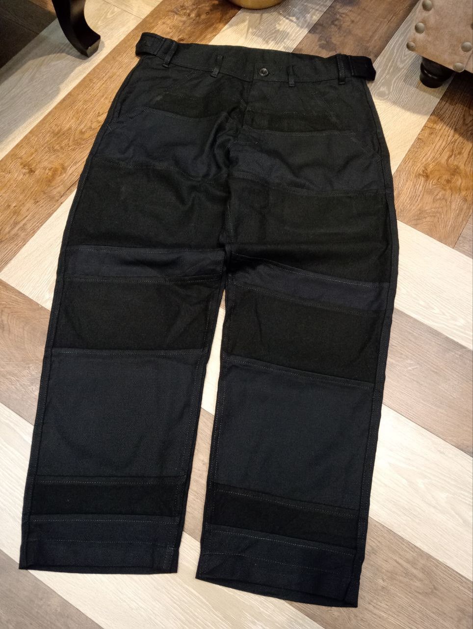 Comme des Garcons SHIRT COMME DES GARCONS SHIRT LAINE WOOL PATCHWORK BAGGY PANTS Size US 35 - 2 Thumbnail