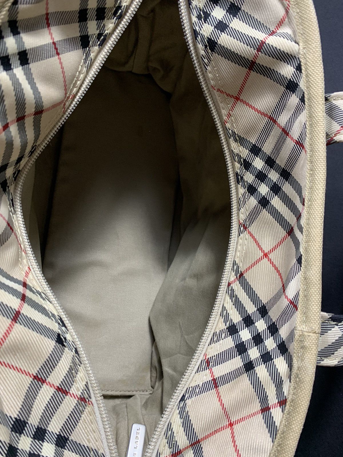 Burberry BURBERRYS CANVAS NOVA CHECK BAG Size ONE SIZE - 5 Thumbnail