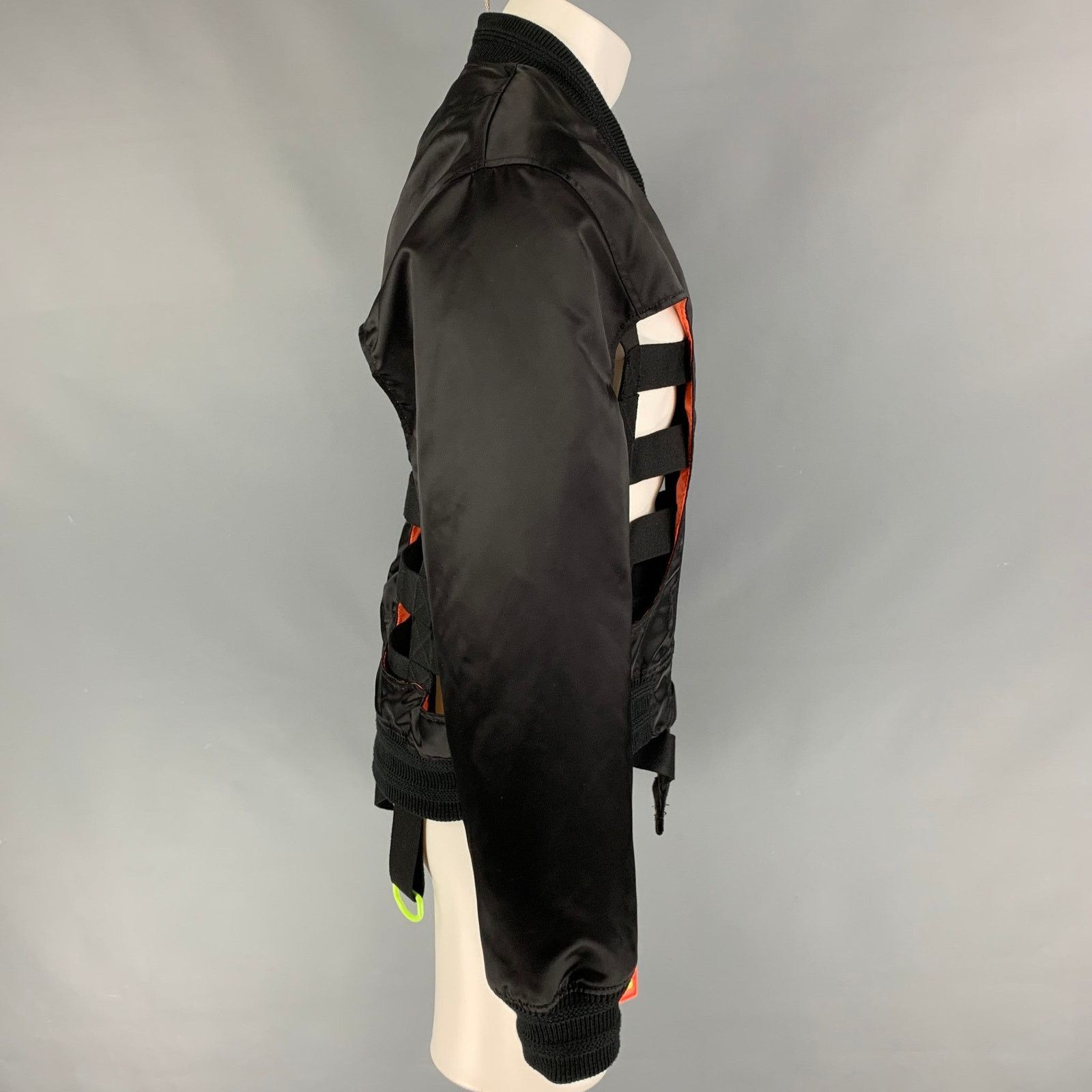 Walter Van Beirendonck Walter Van Beirendonck S Polyester Skeleton Bomber Jacket Size US S / EU 44-46 / 1 - 3 Thumbnail