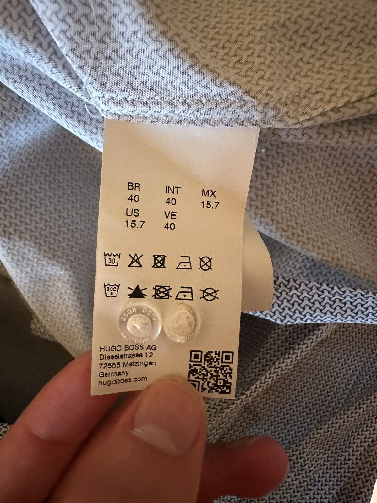 Hugo HUGO formal shirt Size 40L - 5 Thumbnail