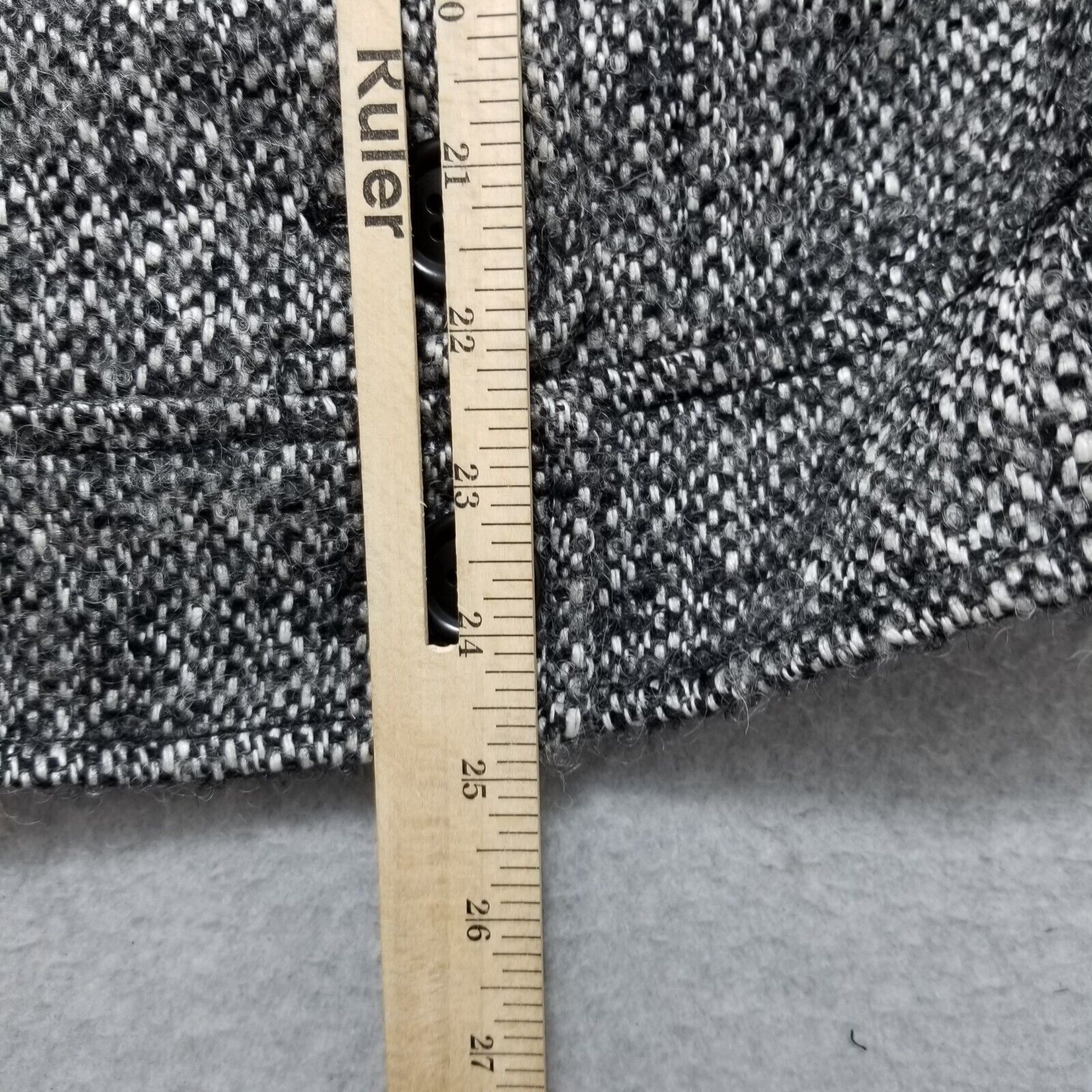 J.Crew J Crew Womens Coat Small Gray Pockets Buttons Outdoor Size S / US 4 / IT 40 - 6 Thumbnail
