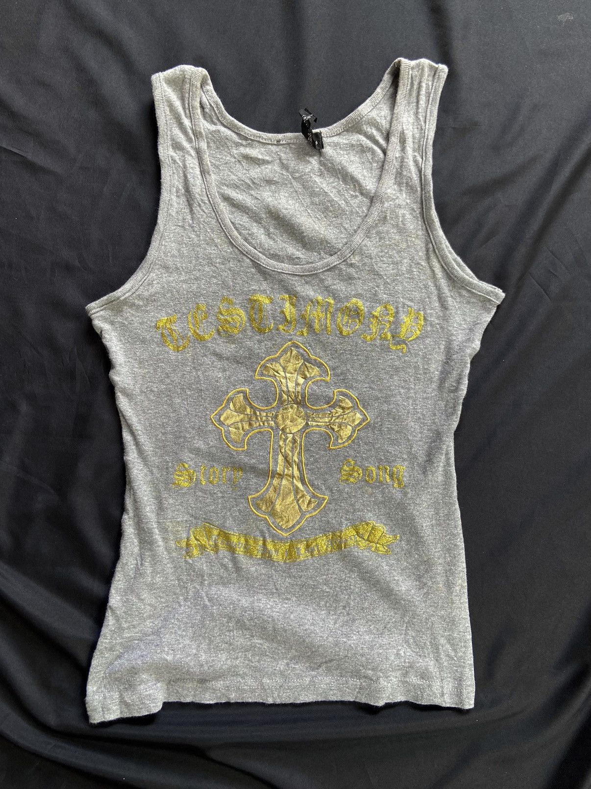 Beauty Beast × Hysteric Glamour × Japanese Brand 🌸JAPANESE TESTIMONY STORY SONG TANK TOP Size US S / EU 44-46 / 1 - 1 Thumbnail