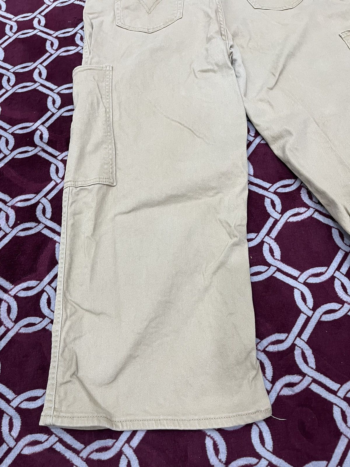 Levi's Levis High Waisted Wide Leg Crop Denim Size 33" - 8 Thumbnail