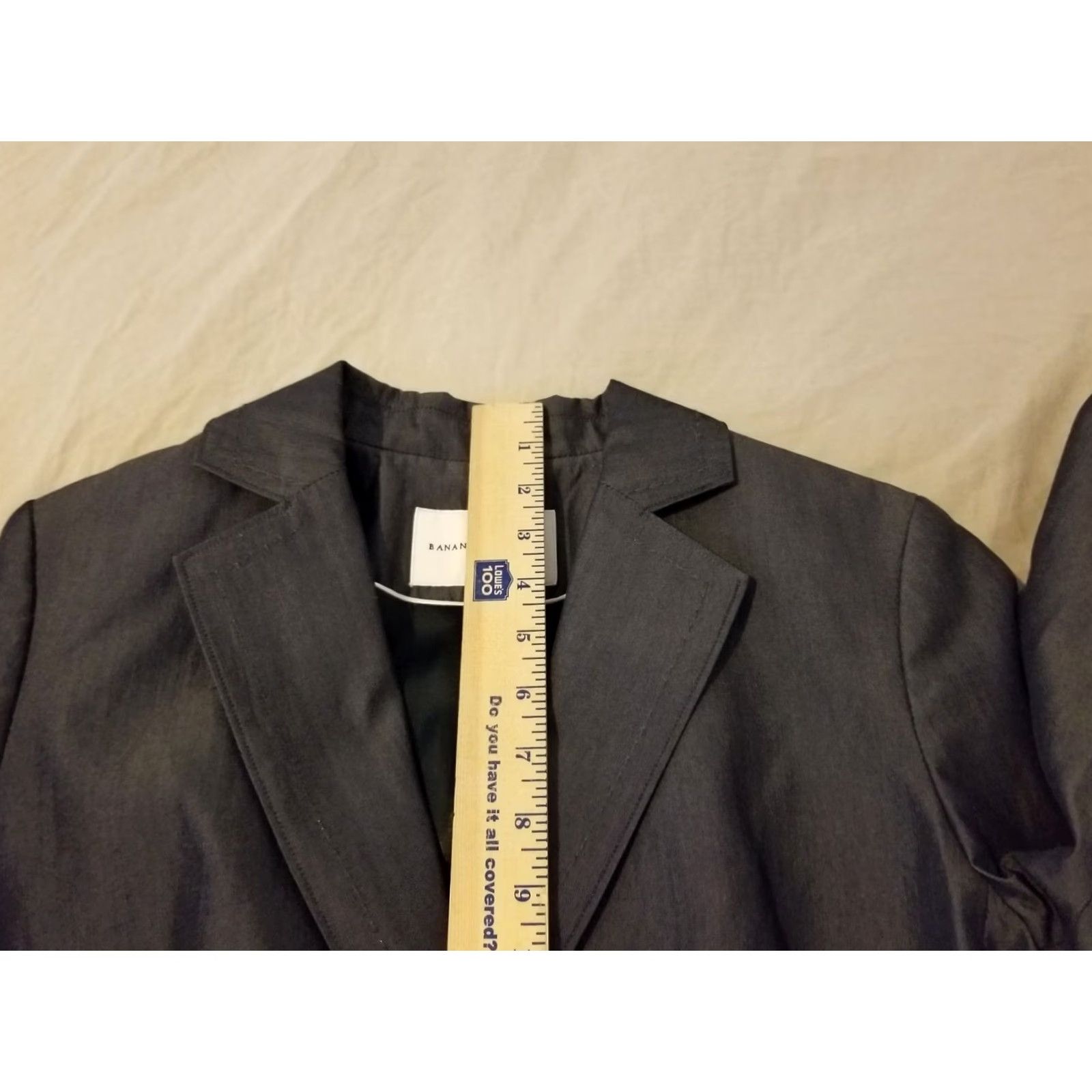Banana Republic VINTAGE? No — (Note: Original is not vintage) Banana Republic Wool Blazer Shirt? Size L / US 10 / IT 46 - 6 Thumbnail