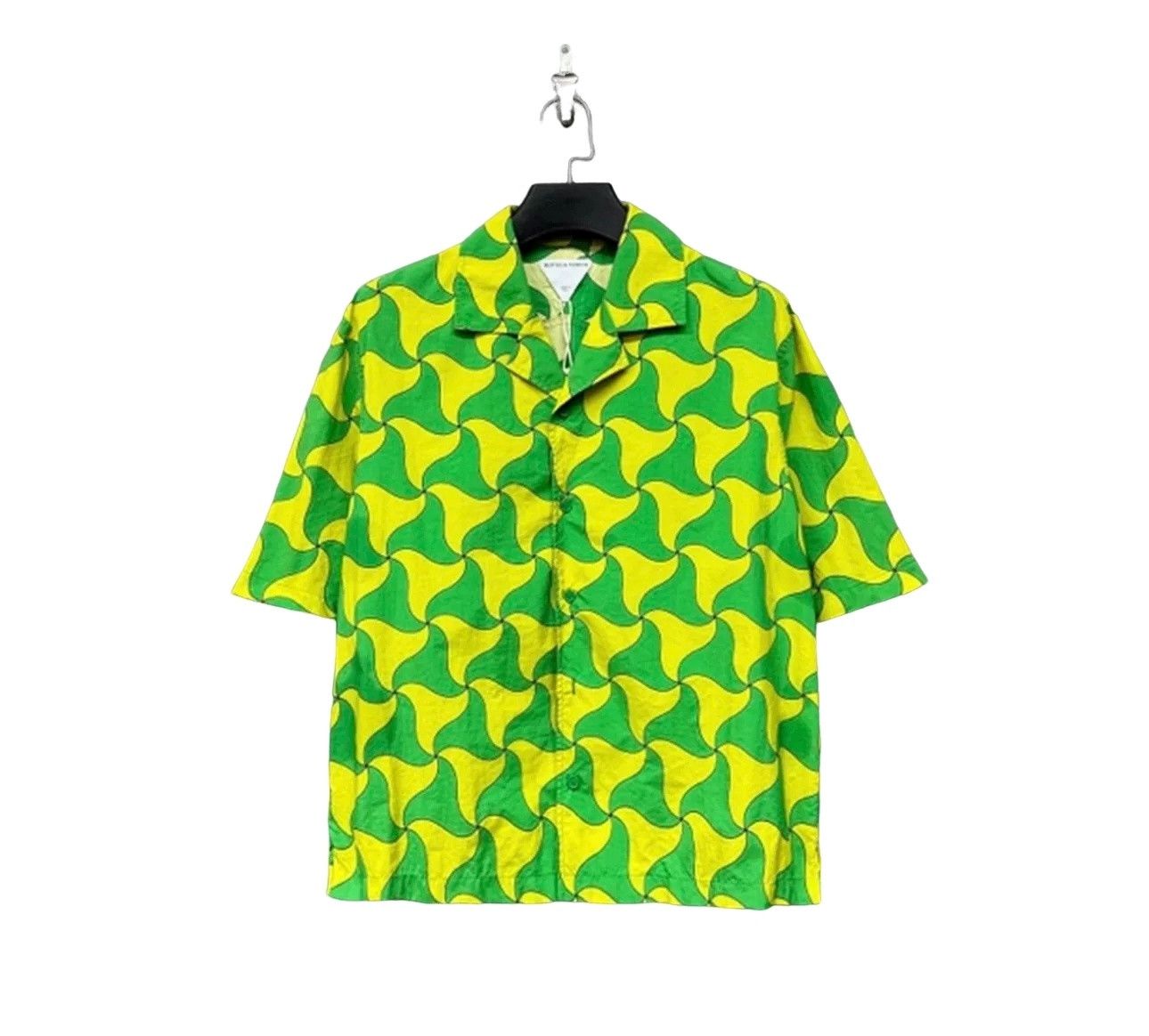 Bottega Veneta Bottega Veneta Geometric Swirl Pattern Shirt Size 50 Size US M / EU 48-50 / 2 - 1 Thumbnail
