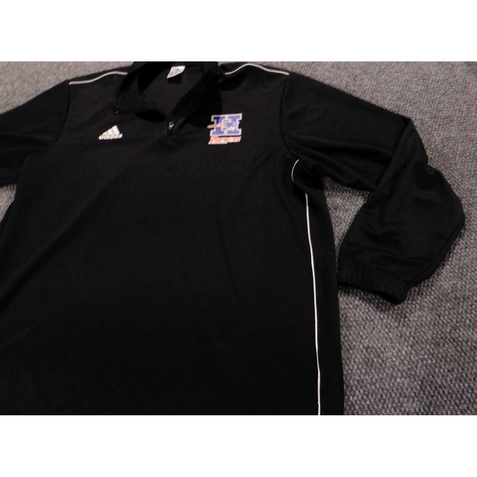 Adidas Adidas Sweatshirt Pullover 1/4 Zip Mens XXL Black Size US XXL / EU 58 / 5 - 2 Thumbnail