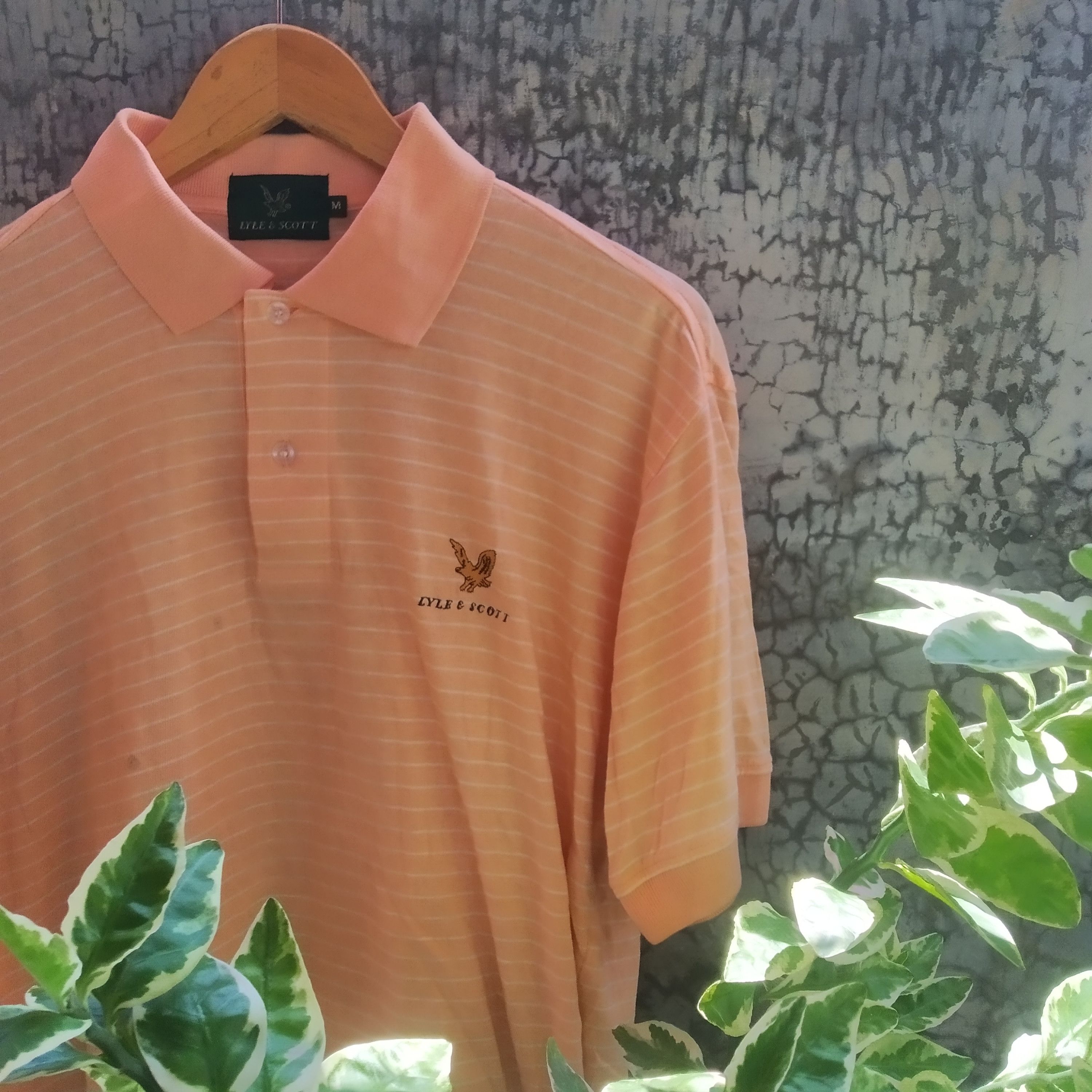 💥 Lyle and Scott Scotland Vintage Casual Polo Shirt
