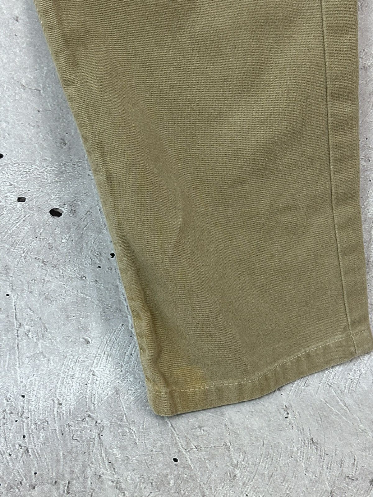 Vintage Stone Island Vintage Logo Beige Made in Italy Pants Size US 30 / EU 46 - 7 Thumbnail