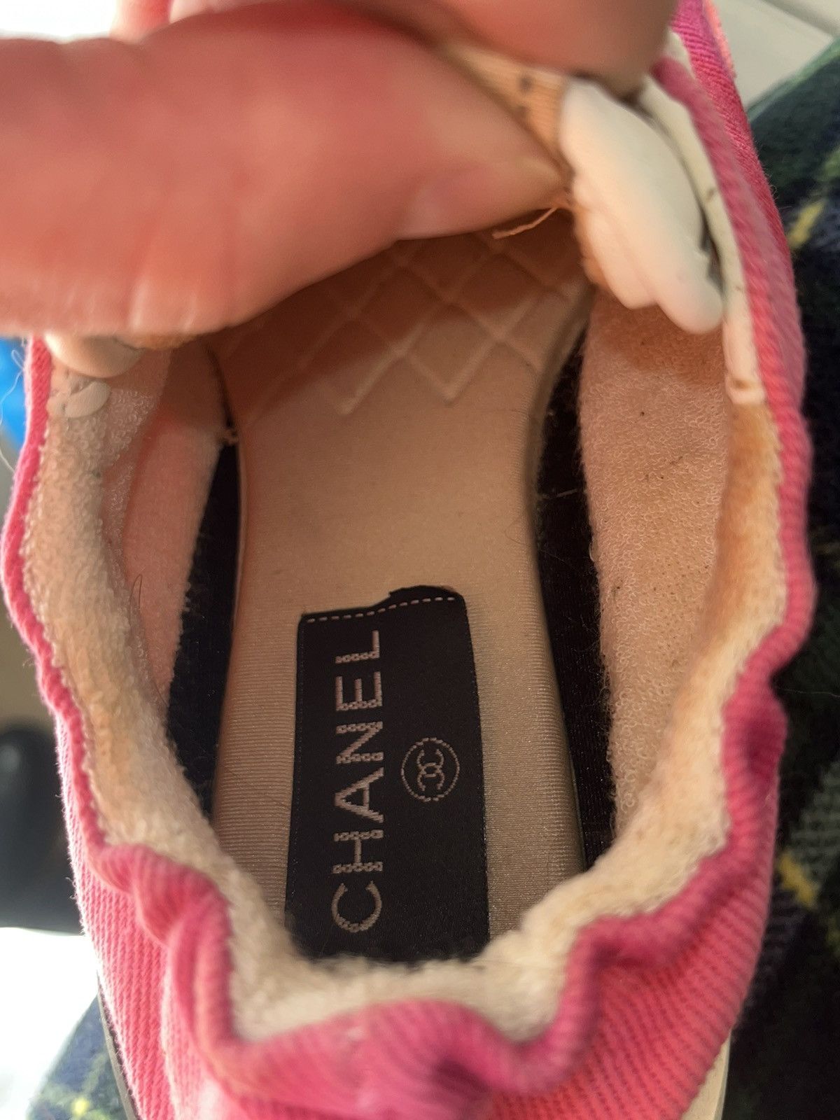 Chanel Chanel Trainer Sneaker Pink Size US 7.5 / IT 37.5 - 15 Thumbnail