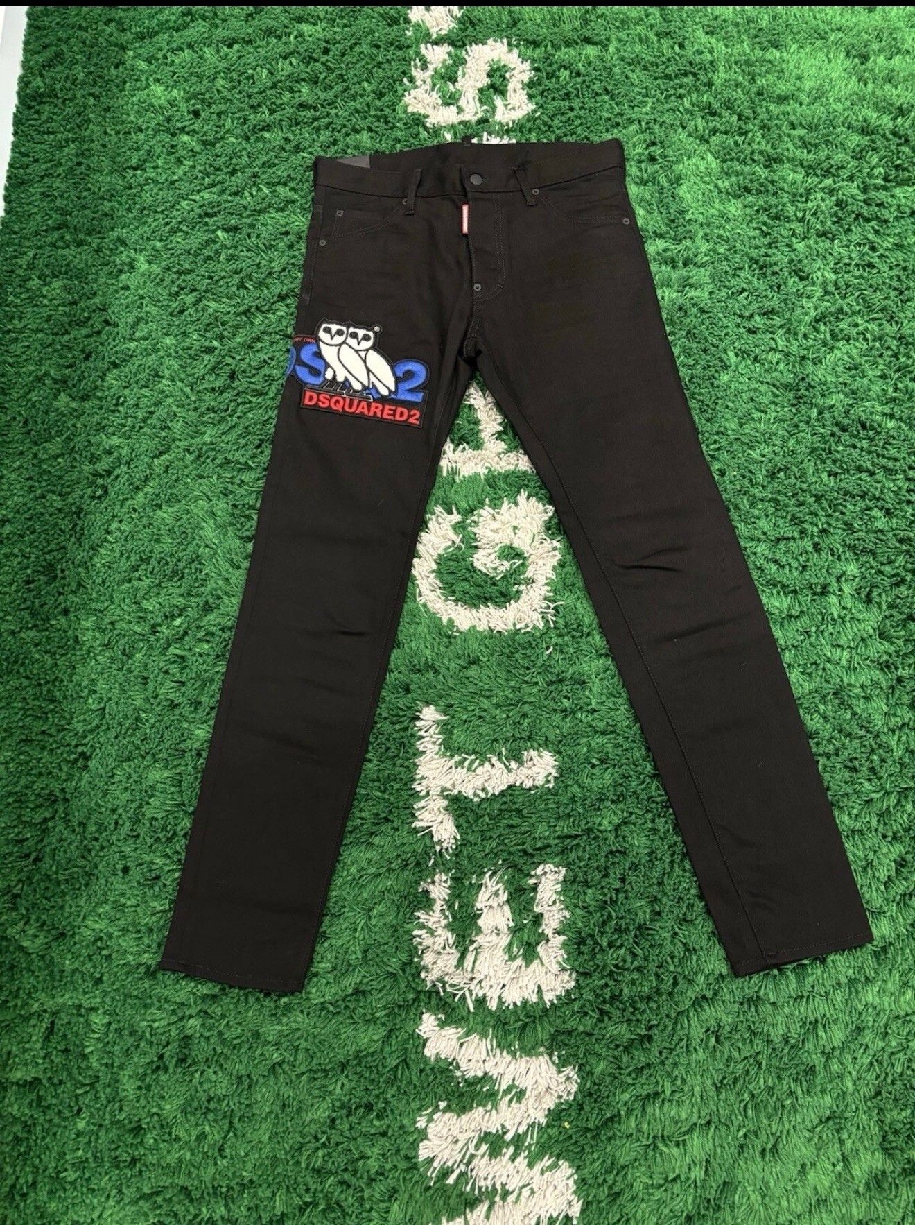 October's Very Own OVO X DSQUARED2 Jeans Black Size US 32 / EU 48 - 1 Thumbnail