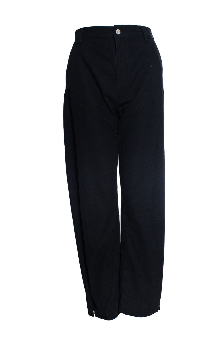 Loewe Loewe, black jeans with push buttons at the ankles Size 27" / US 4 / IT 40 - 1 Thumbnail