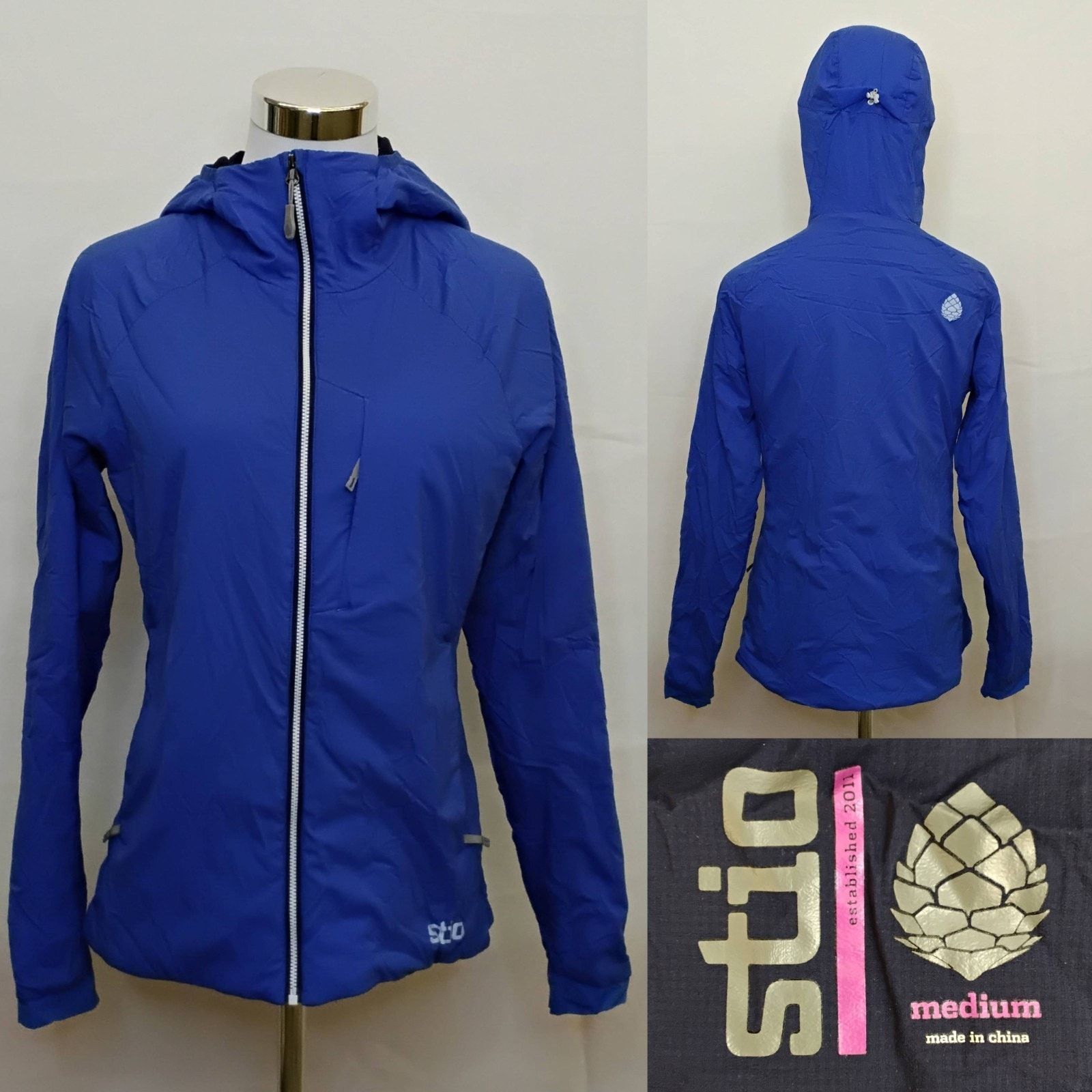 Stio Stio Jacket Women's M Blue Hooded Lightweight #J5234 Size M / US 6-8 / IT 42-44 - 1 Thumbnail