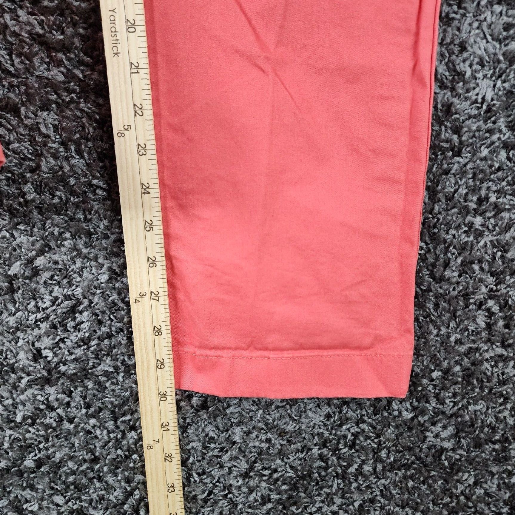 Tommy Hilfiger Tommy Hilfiger Pants - Men - Pink Chino - Straight Leg - Custom Fit - Size 34x30 Size US 34 / EU 50 - 5 Thumbnail