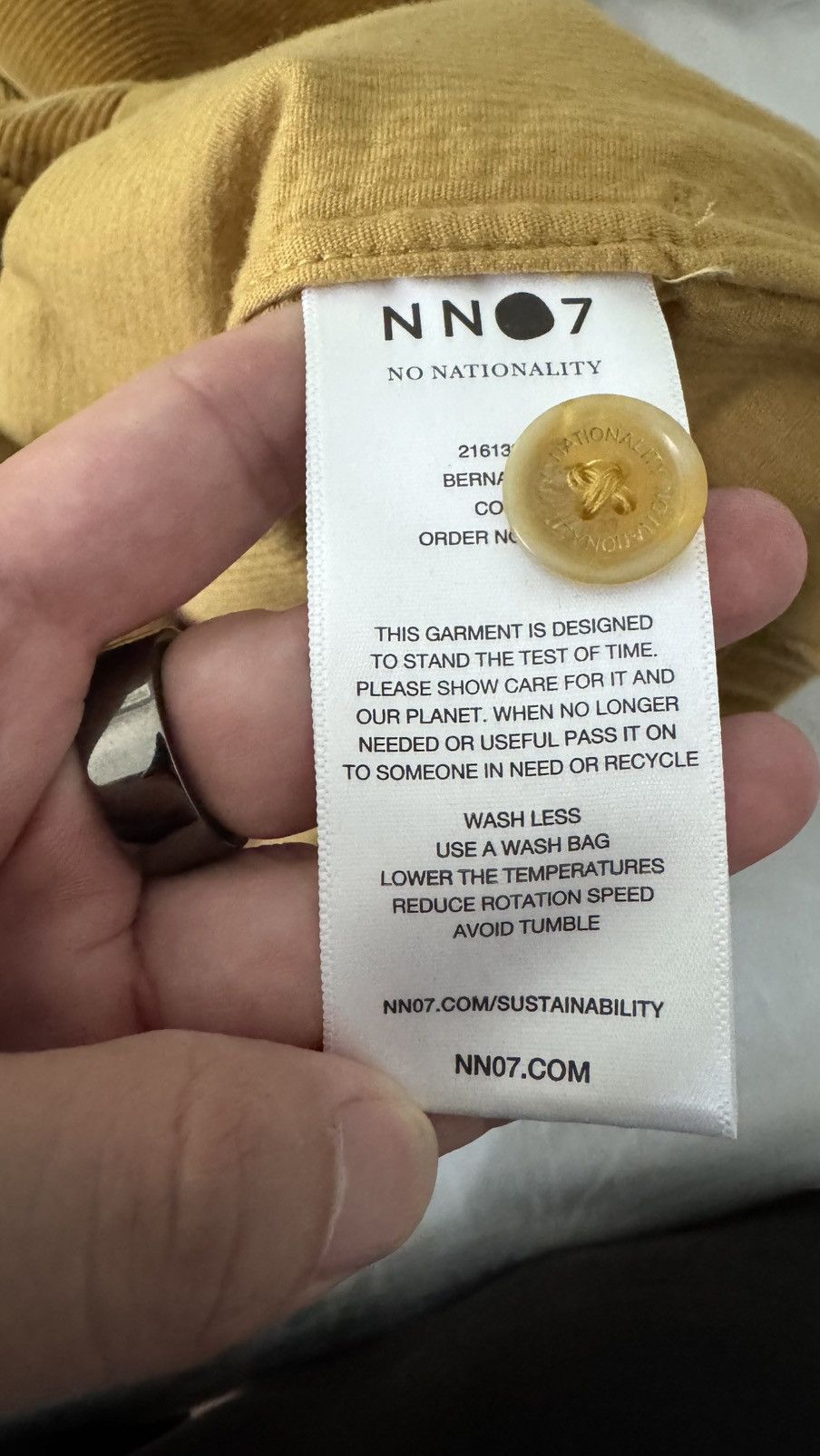 NN07 NN07 Bernard Overshirt Camel Size US S / EU 44-46 / 1 - 4 Thumbnail