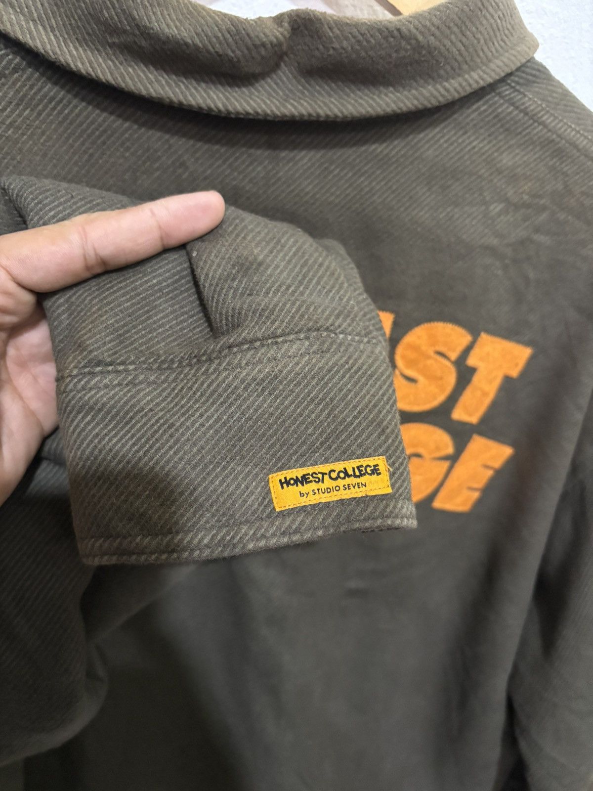 GU × Japanese Brand × Studio Seven Studio Seven 'Honest College' Oversize Shirt Size US XL / EU 56 / 4 - 5 Thumbnail