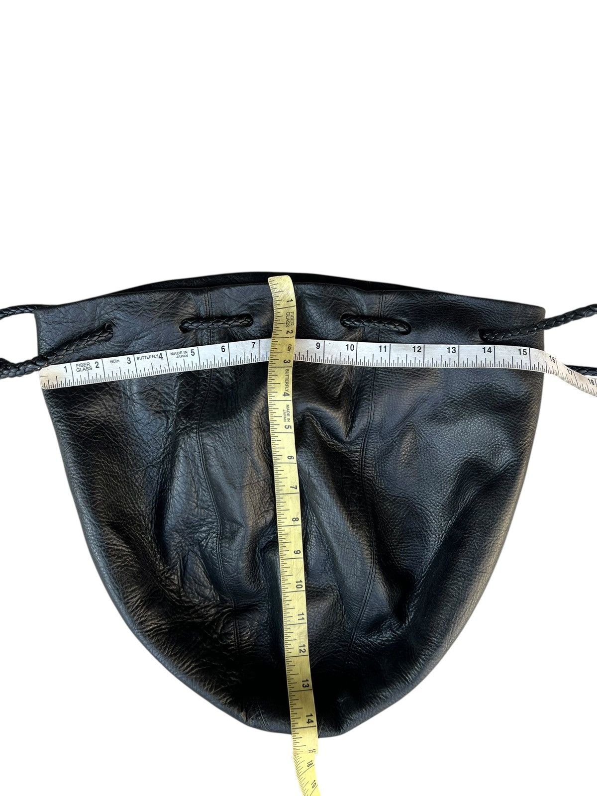 Leather Jurgen Lehl Japan Black Leather Bag Size ONE SIZE - 24 Thumbnail