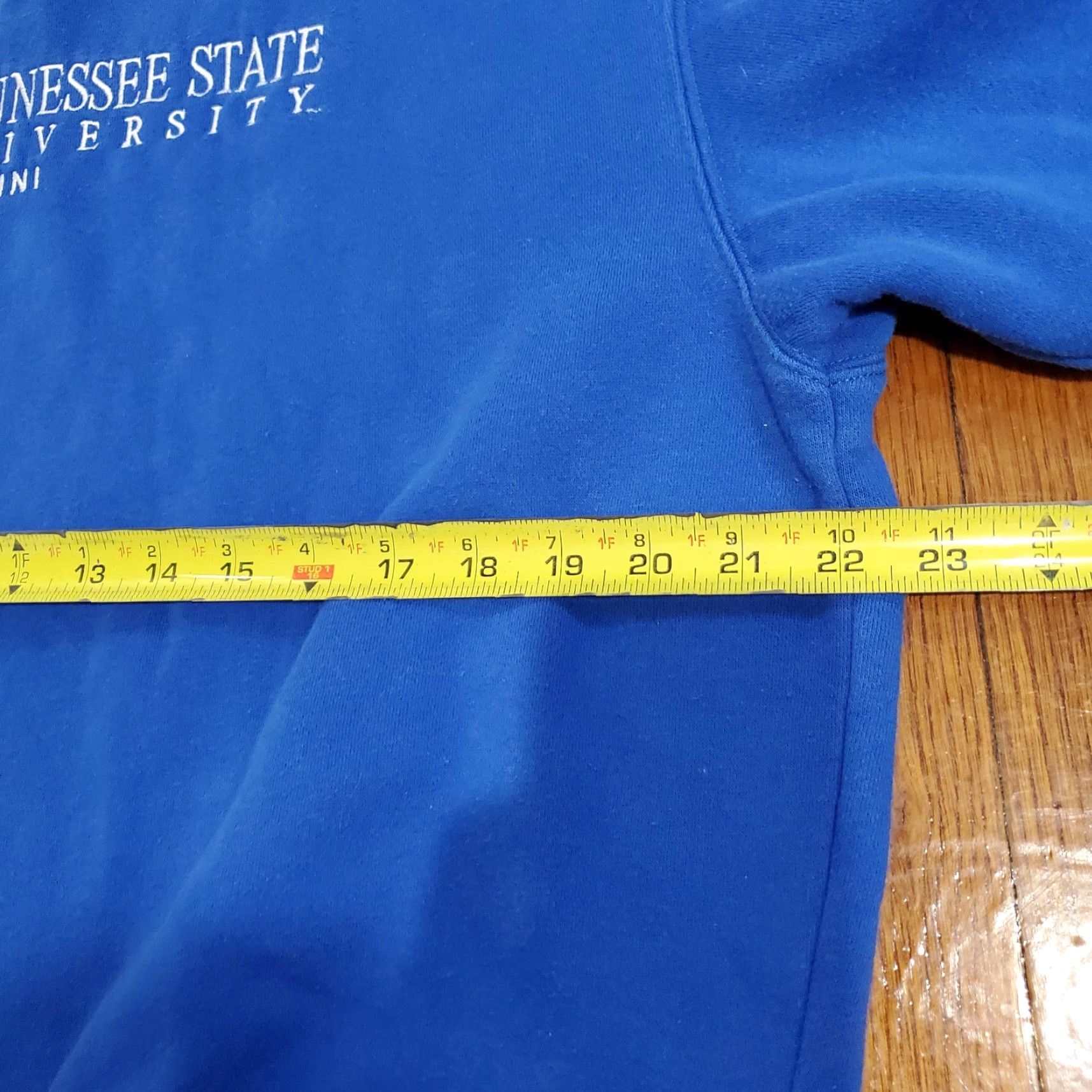 Jansport VINTAGE TSU Sweatshirt Men L Blue Crewneck JanSport Tigers Embroidered University Size US L / EU 52-54 / 3 - 6 Thumbnail
