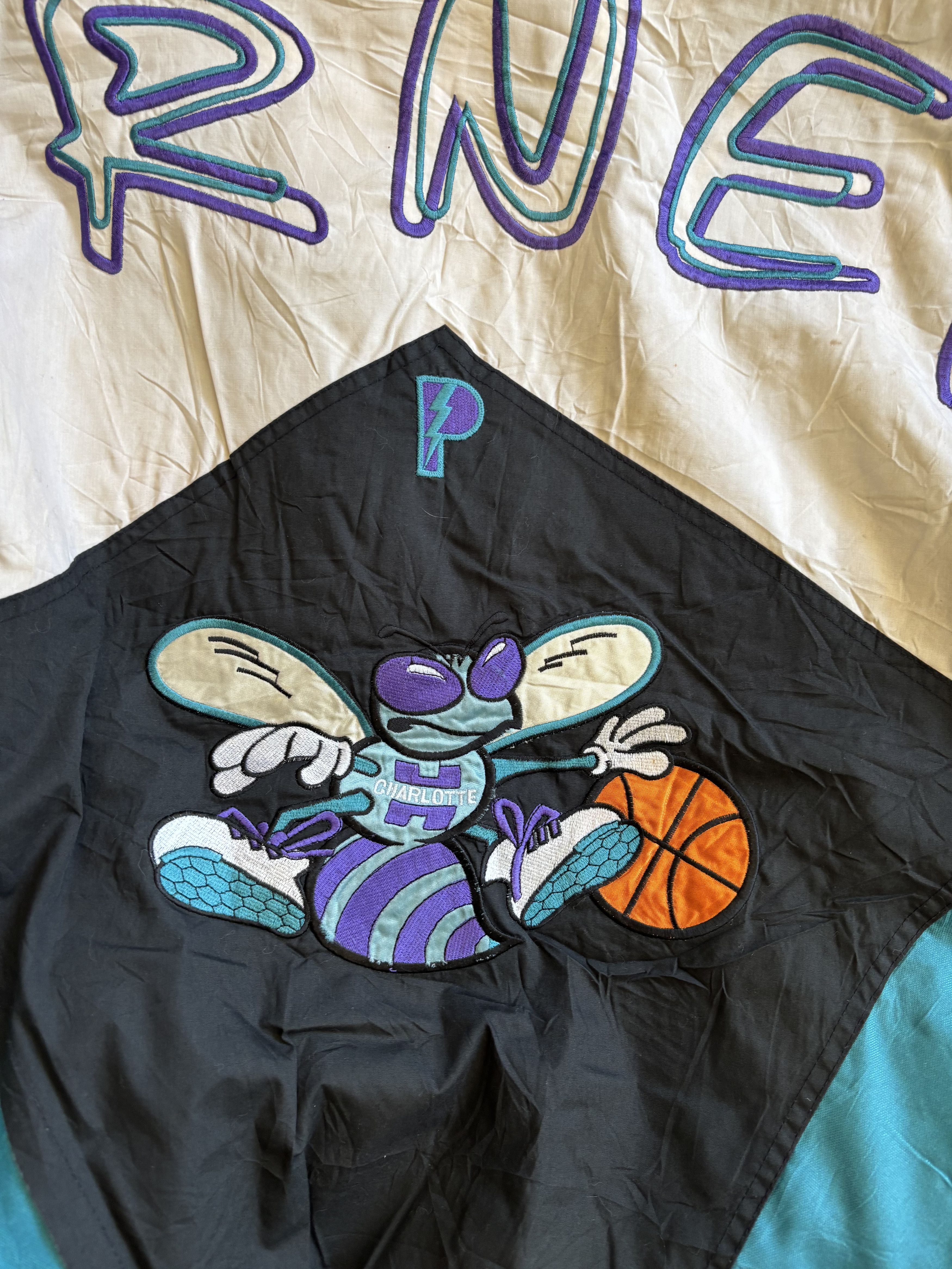 Pro Player Vintage Phoenix Suns NBA 90s Windbreaker Jacket Size US XL / EU 56 / 4 - 4 Thumbnail