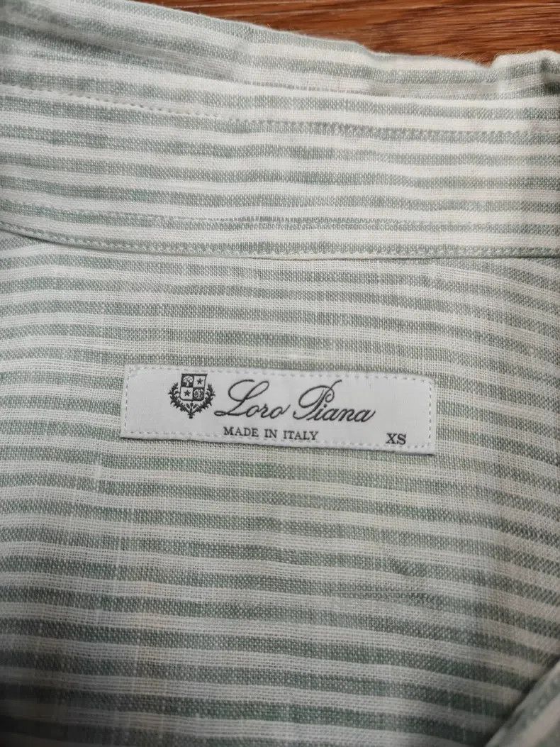 Loro Piana Loro Piana Linen Casual Shirt Size US XS / EU 42 / 0 - 2 Thumbnail