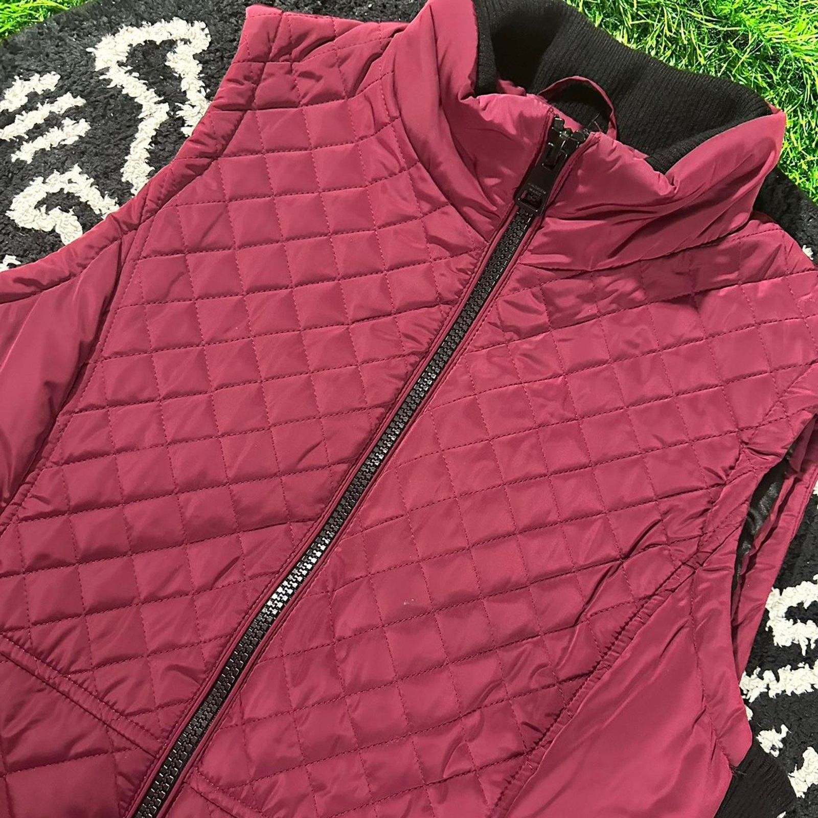 Andrew Marc Women’s Purple Andrew Marc brand Quilted Vest - L Size L / US 10 / IT 46 - 2 Thumbnail