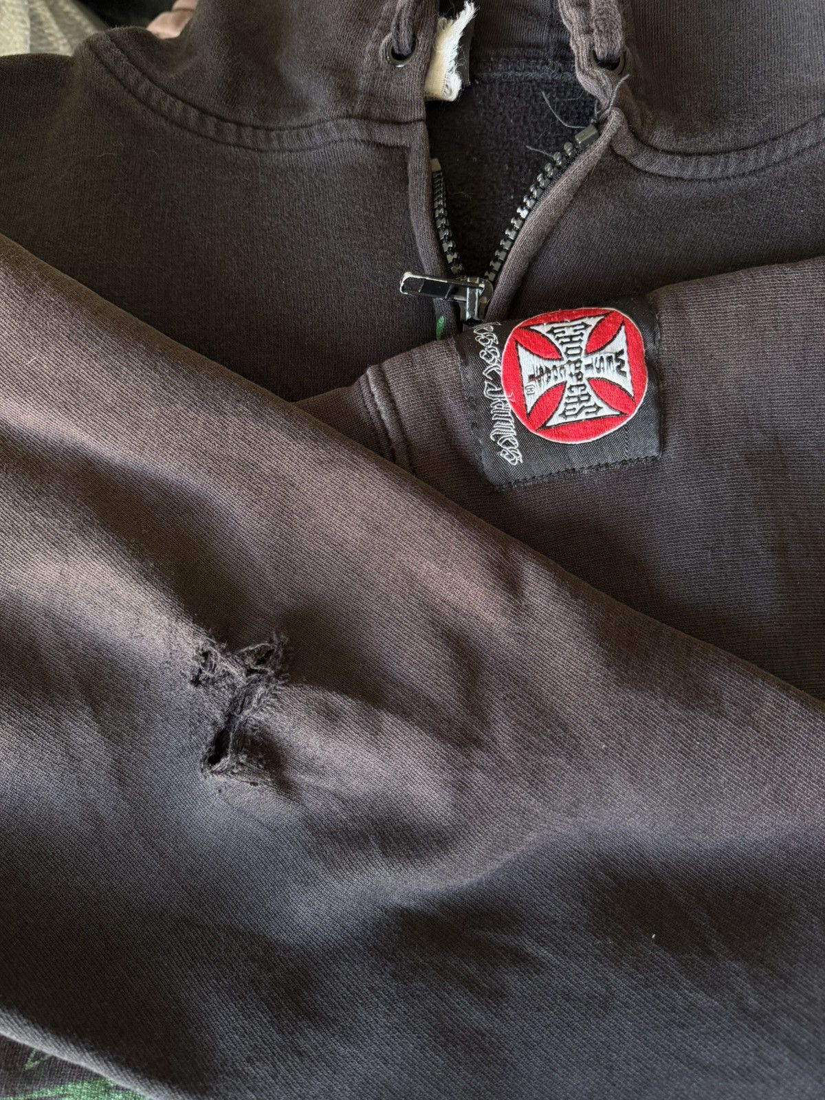 West Coast Choppers Y2K Crazy Jessie James West Coast Choppers Zip Up Hoodie Size US L / EU 52-54 / 3 - 6 Thumbnail