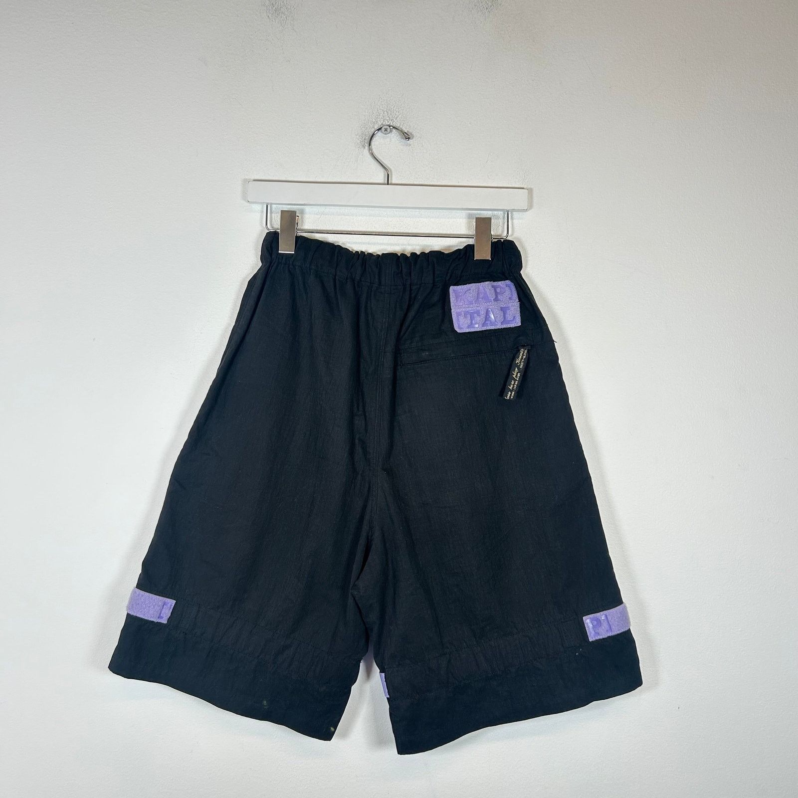 Kapital Kapital Black Shuttle Shorts Size 2 Size US 32 / EU 48 - 2 Thumbnail