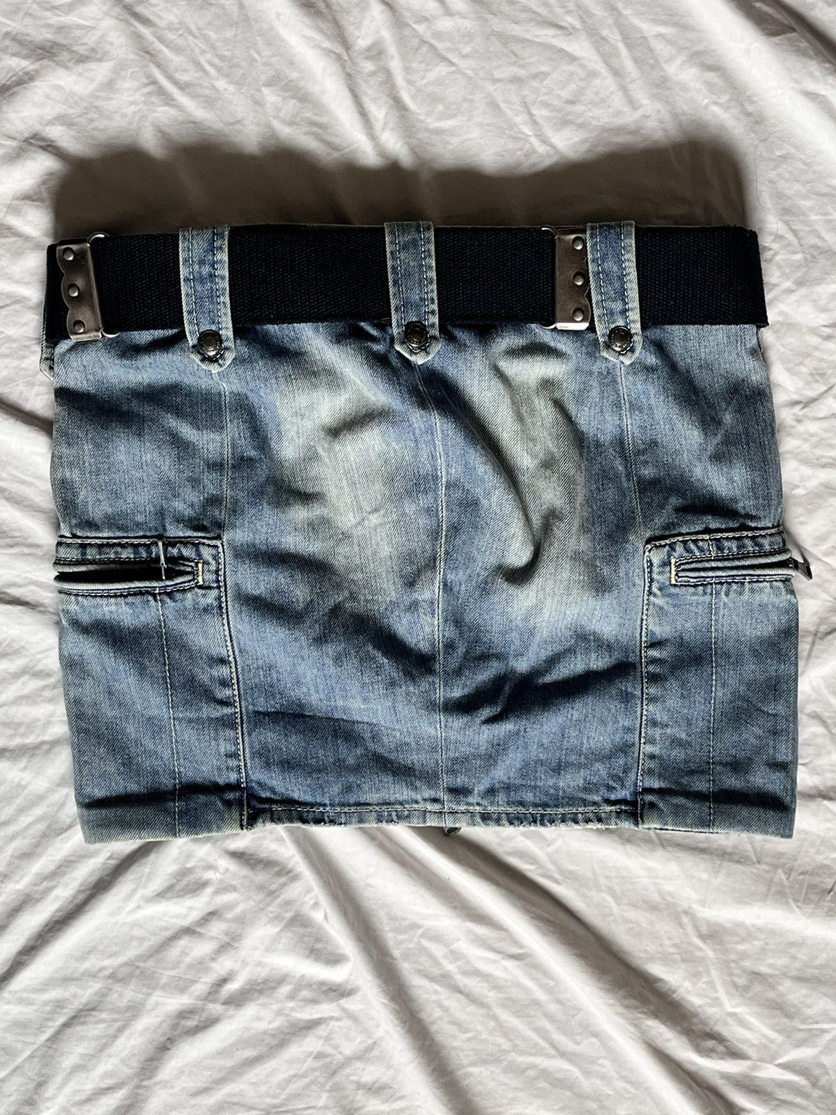 Calvin Klein Y2K CalvinKlein miniskirt!! Size 27" / US 4 / IT 40 - 3 Thumbnail