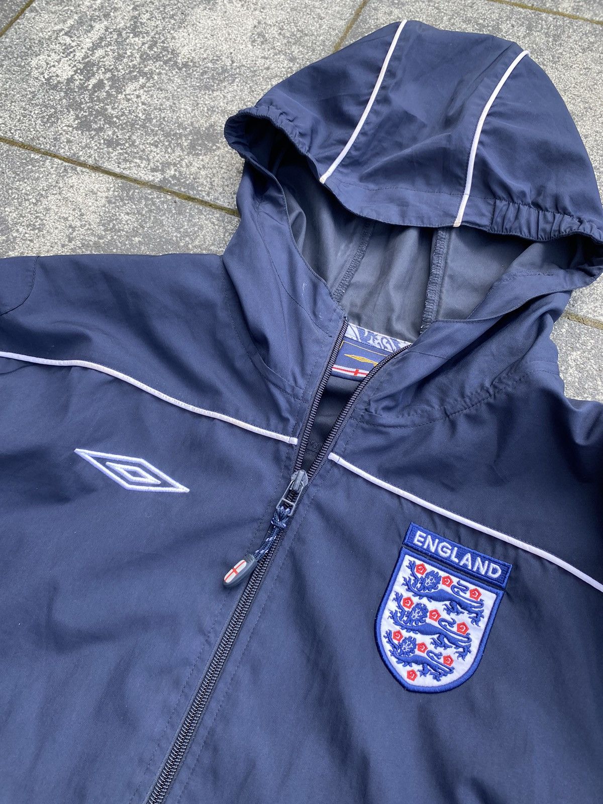 Umbro × Vintage Umbro England Vintage Light Jacket Size US L / EU 52-54 / 3 - 8 Thumbnail
