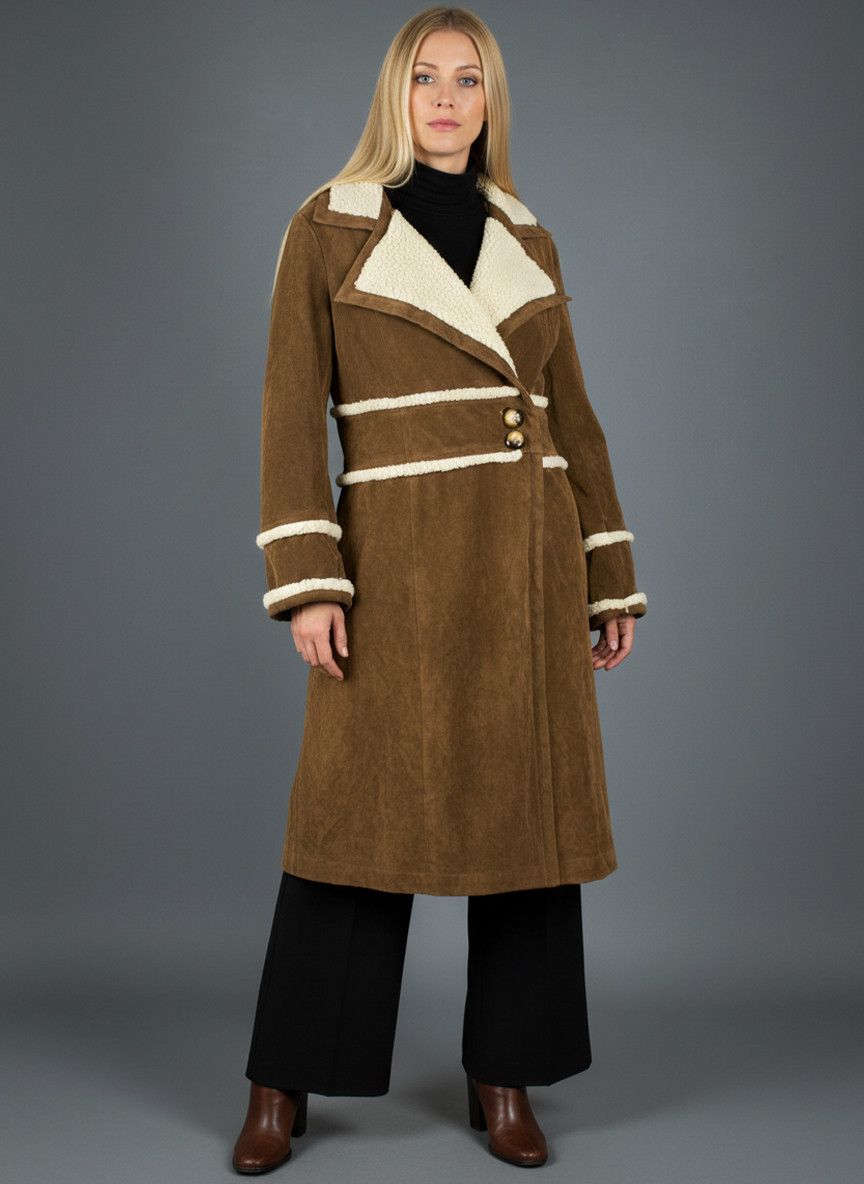 Alberta Ferretti Philosophy di Alberta Ferretti Vintage Penny Lane Coat 2003 Size M / US 6-8 / IT 42-44 - 1 Thumbnail