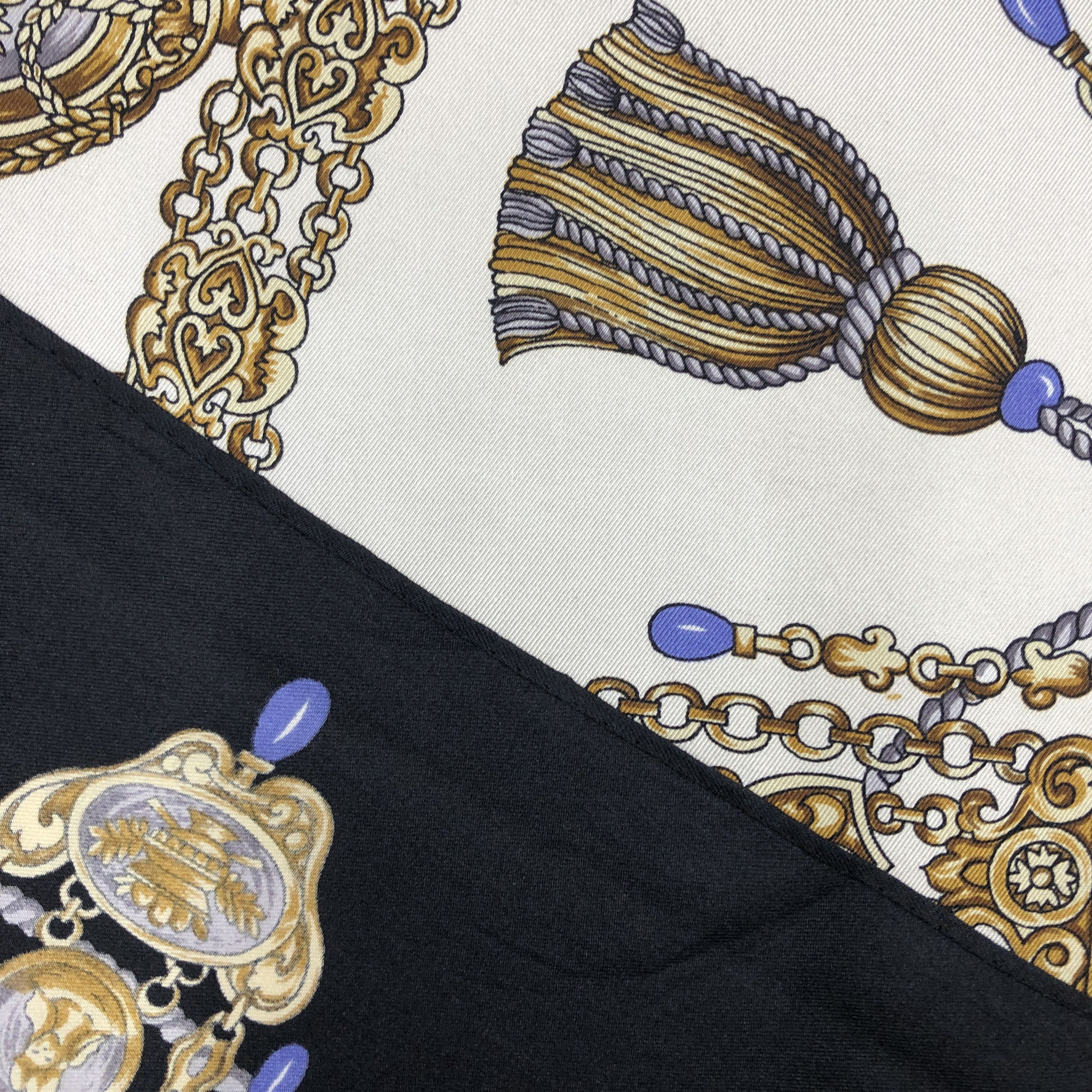 Other × Vintage Vintage SILK Scarf Twill Stole Wraps Scarves Size ONE SIZE - 12 Thumbnail