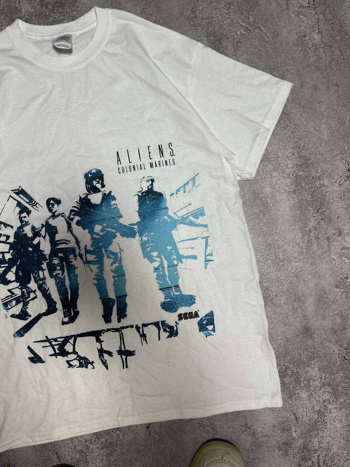 Vintage Archive Vtg Y2K Aliens Colonial Marines Game Tee Sci-Fi M Size US M / EU 48-50 / 2 - 2 Thumbnail