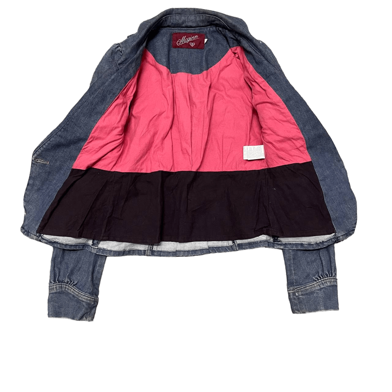 If Six Was Nine Vtg Mcginnn Denim Indigo Jacket If Six Was Nine Inspired Size XS / US 0-2 / IT 36-38 - 8 Thumbnail