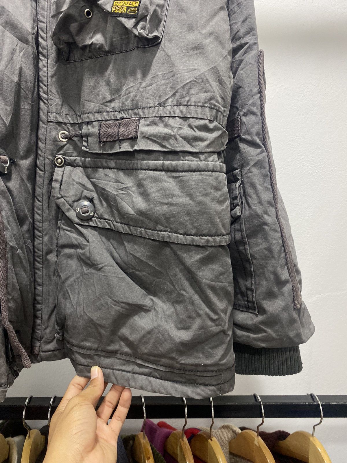 G-Star × Vintage 💥FINAL DROP💥 Gstar Utility Tactical Cargo Military Jacket Size US L / EU 52-54 / 3 - 11 Thumbnail